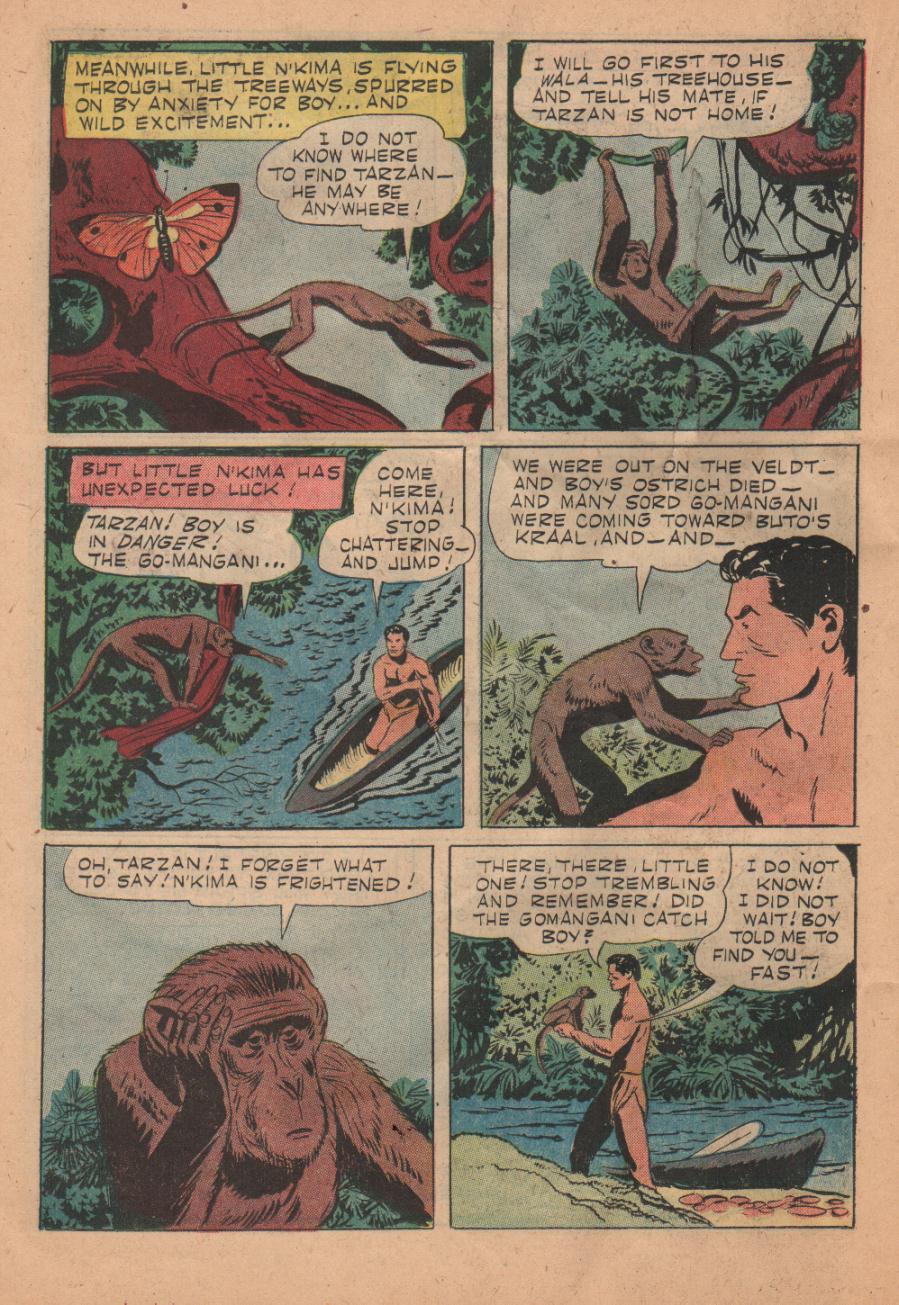 Read online Tarzan (1948) comic -  Issue #92 - 22