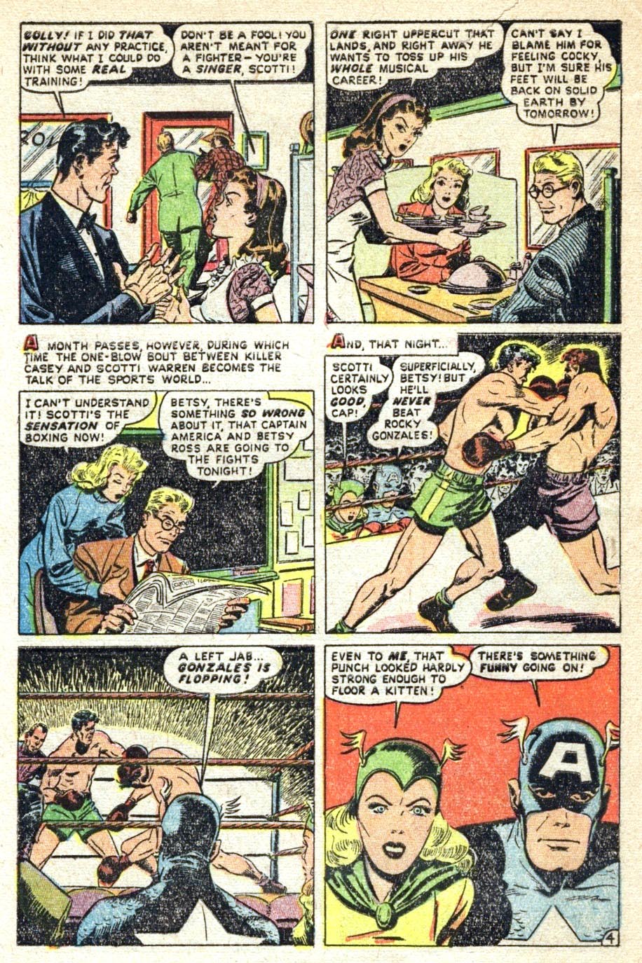 Read online Captain America Comics comic -  Issue #67 - 28