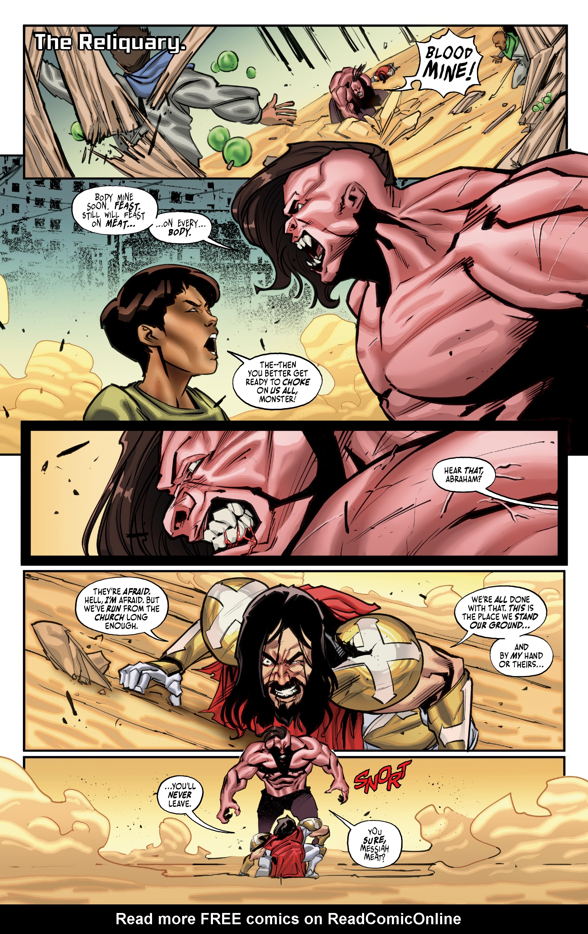 Read online Loaded Bible: Blood Of My Blood comic -  Issue #2 - 7