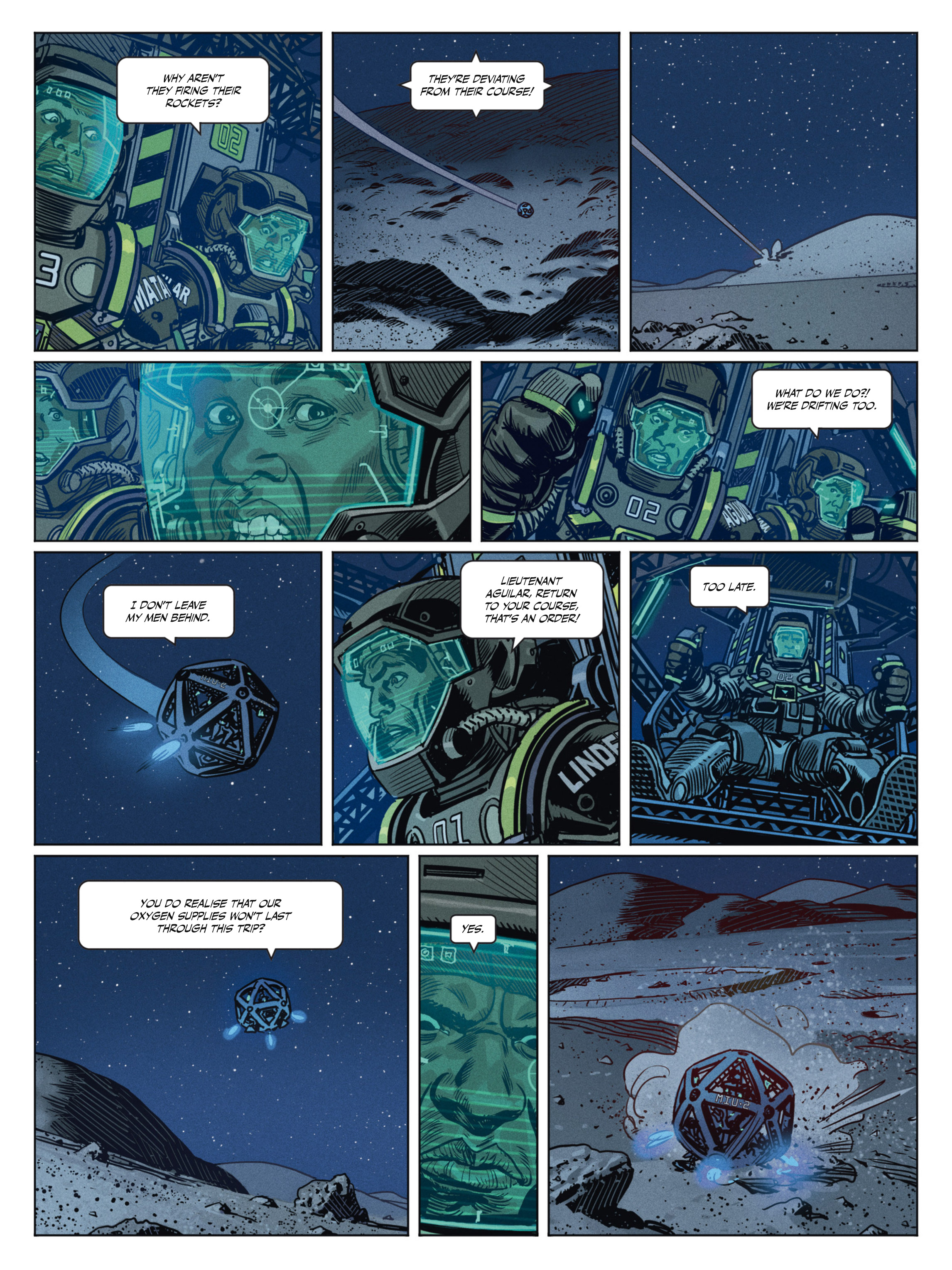 Read online Exo comic -  Issue #1 - 38