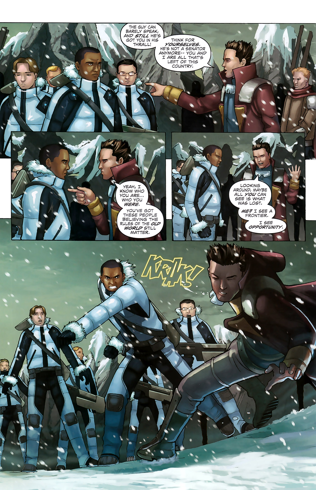 Read online Drafted: One Hundred Days comic -  Issue # Full - 33