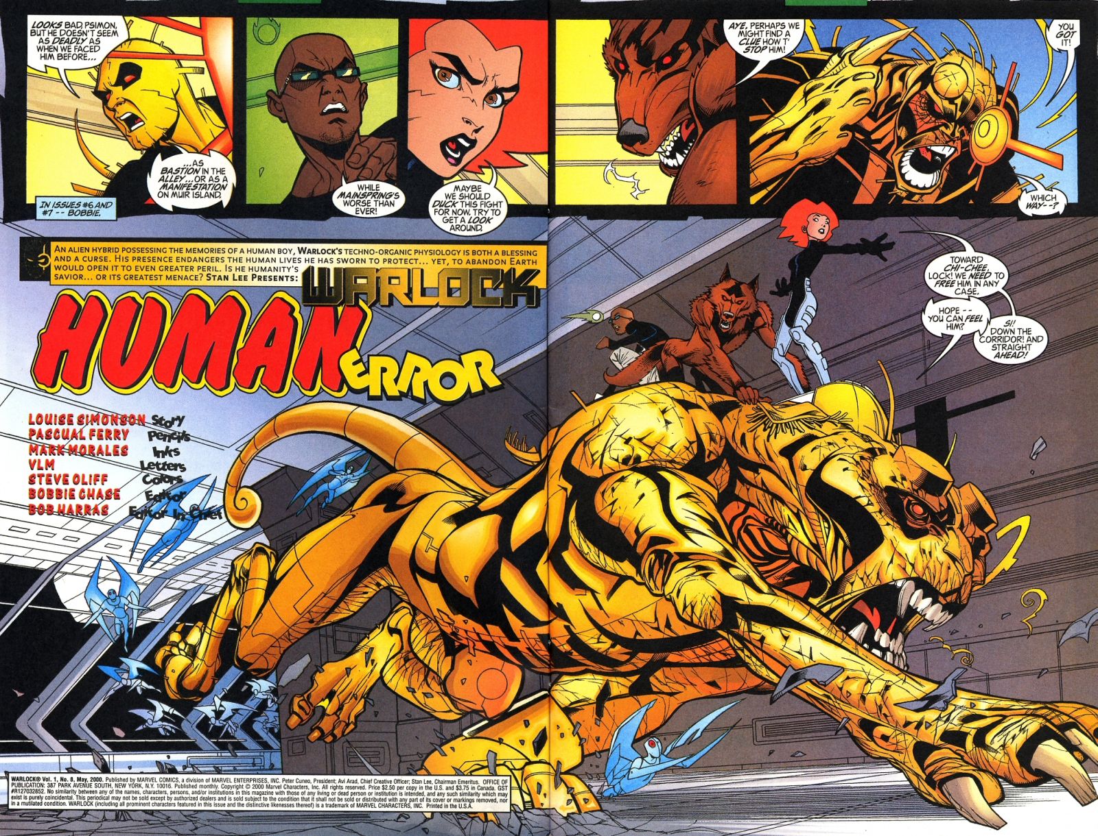 Read online Warlock (1999) comic -  Issue #8 - 4