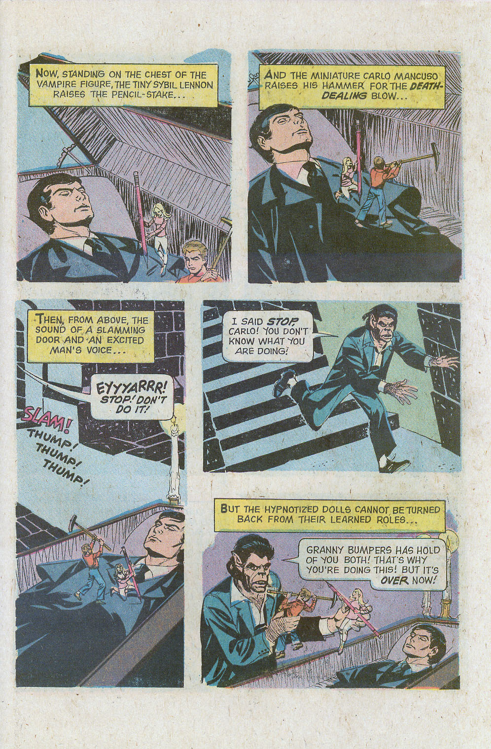 Read online Dark Shadows (1969) comic -  Issue #26 - 27