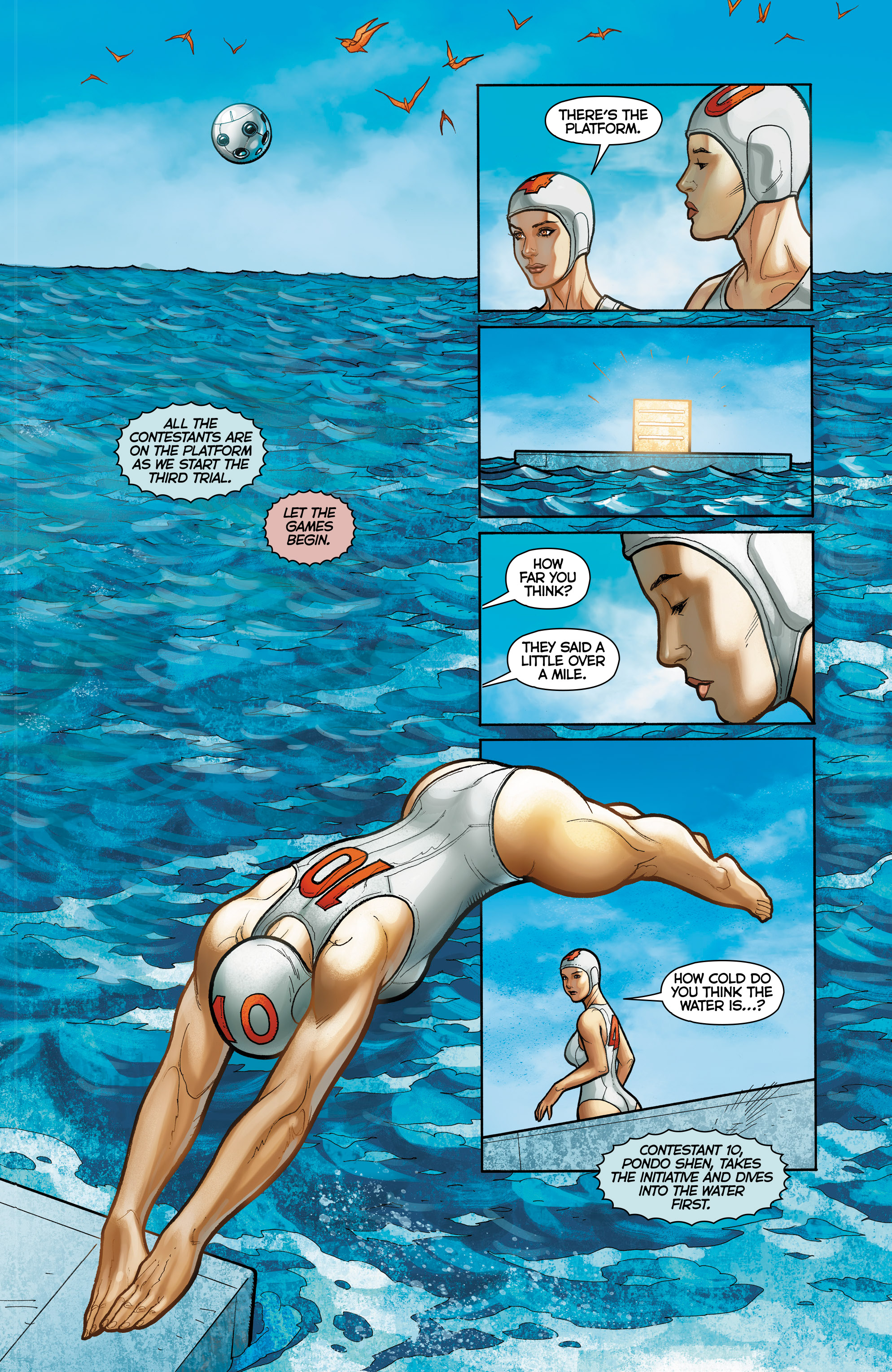 Read online Fight Girls comic -  Issue #3 - 6