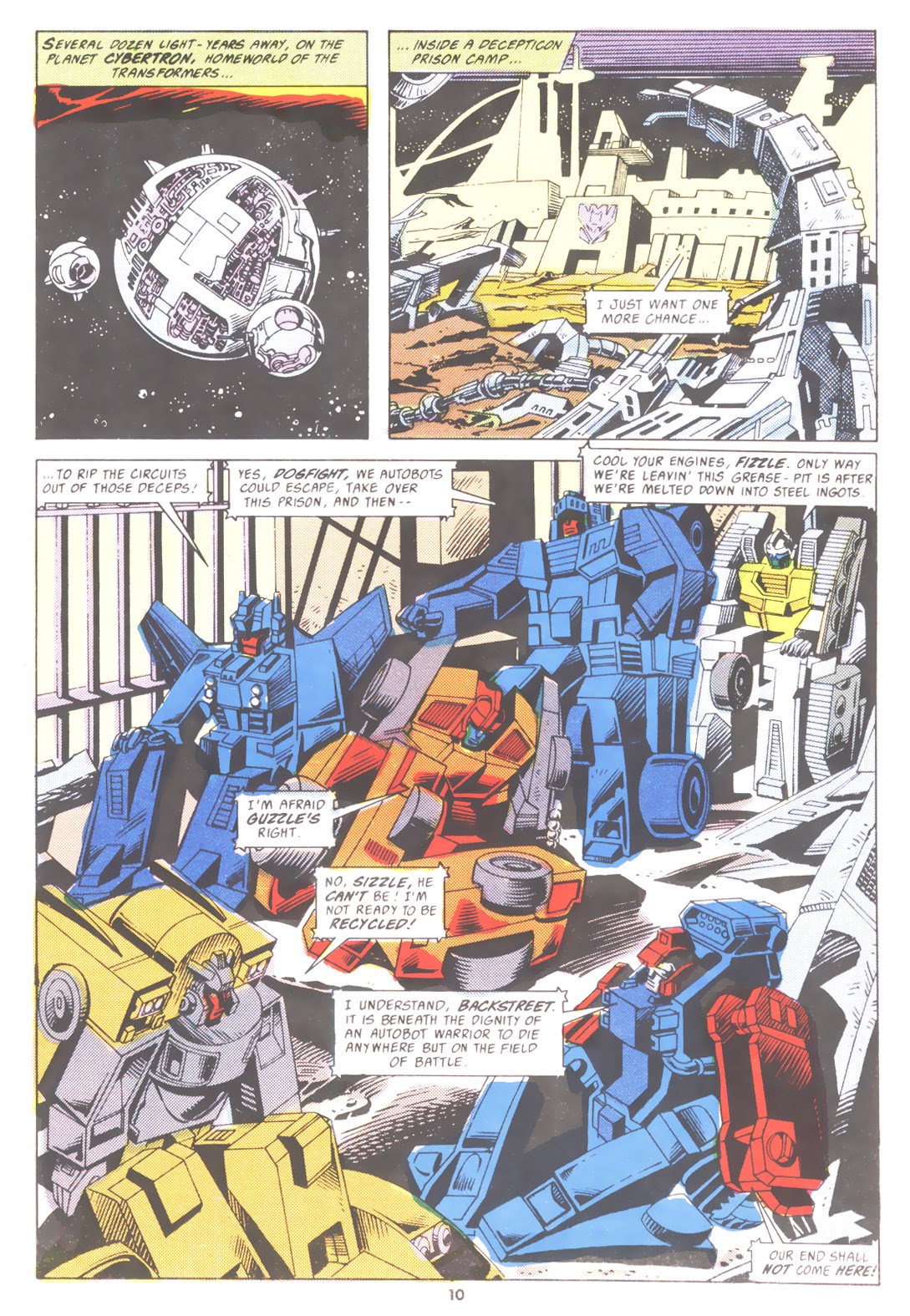 Read online The Transformers (UK) comic -  Issue #192 - 10