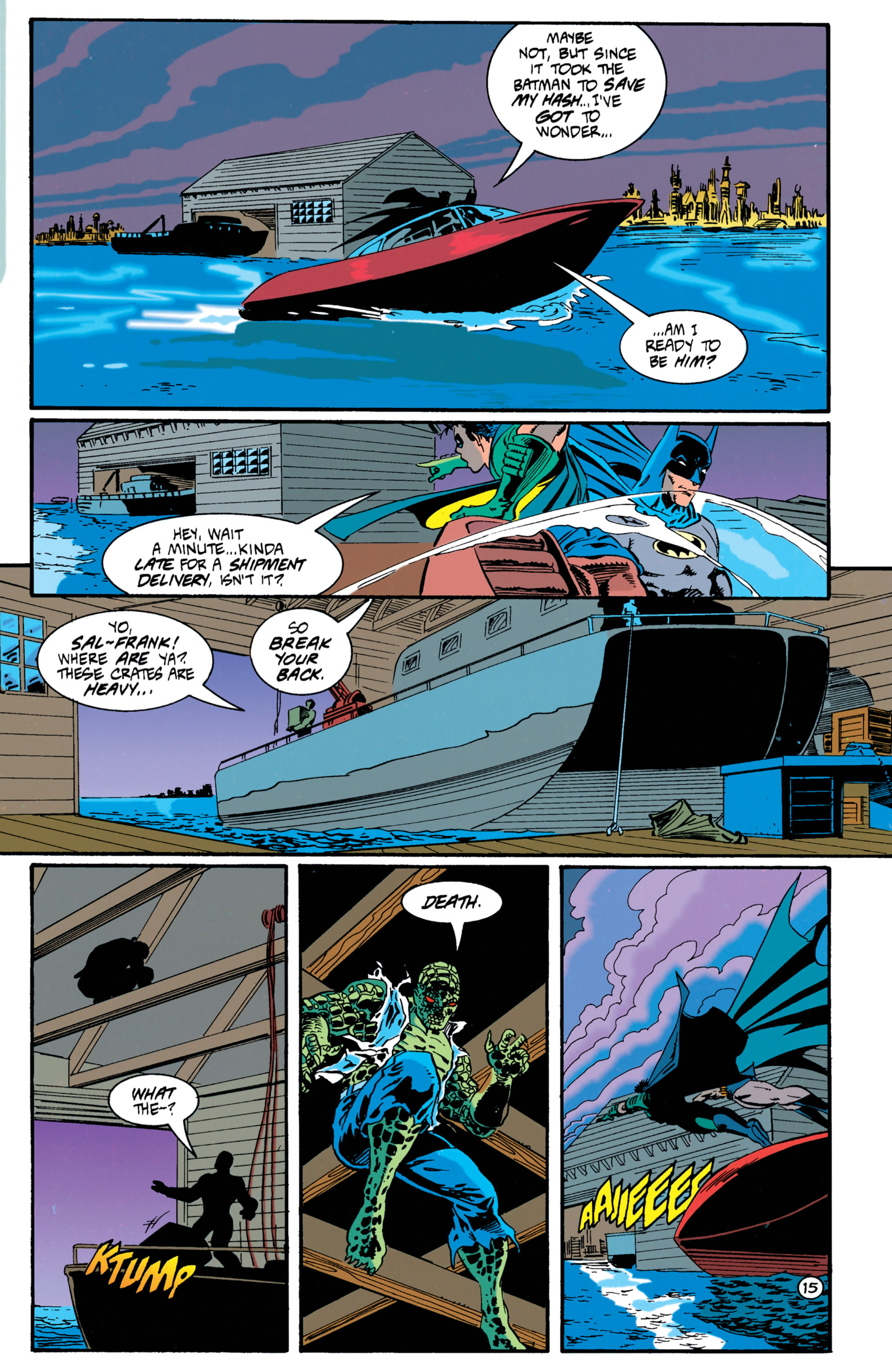 Read online Batman (1940) comic -  Issue #512 - 16