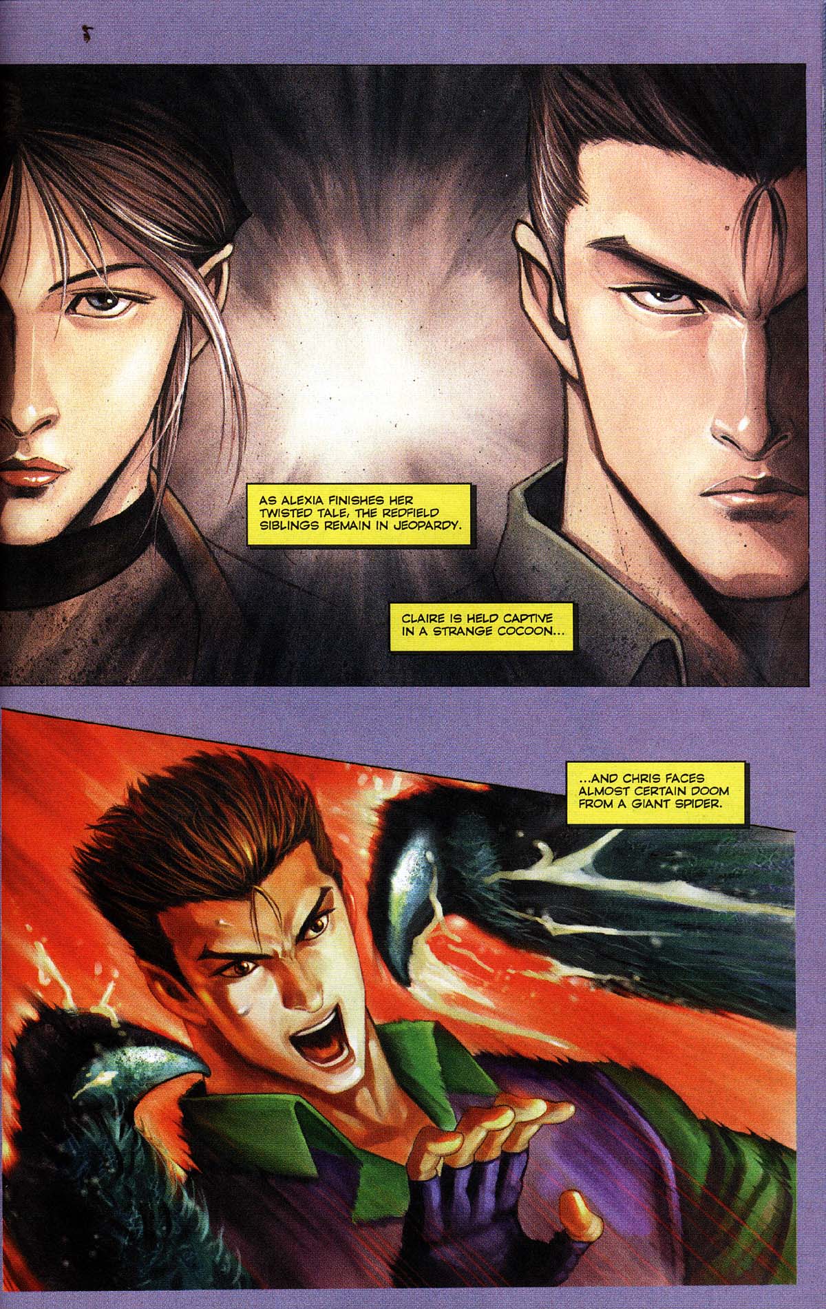 Read online Resident Evil Code: Veronica comic -  Issue #4 - 73