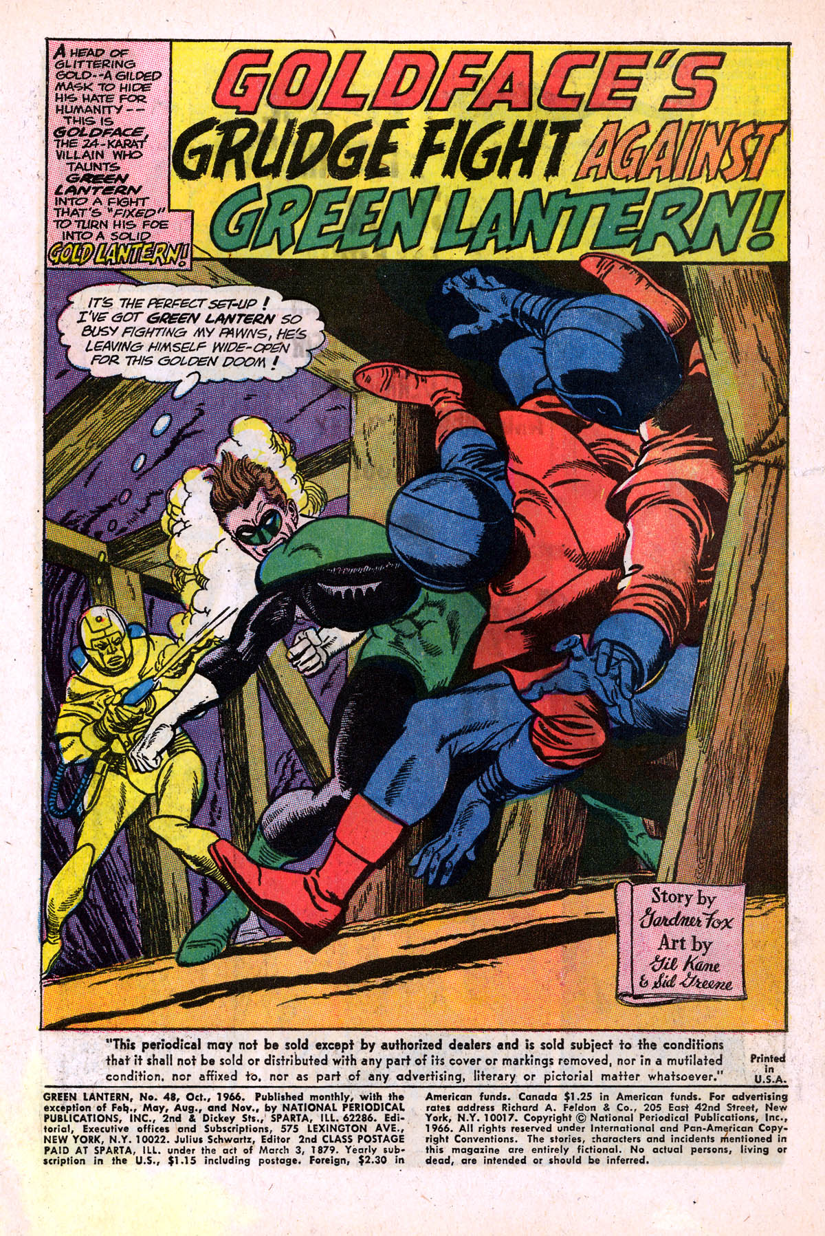 Read online Green Lantern (1960) comic -  Issue #48 - 3