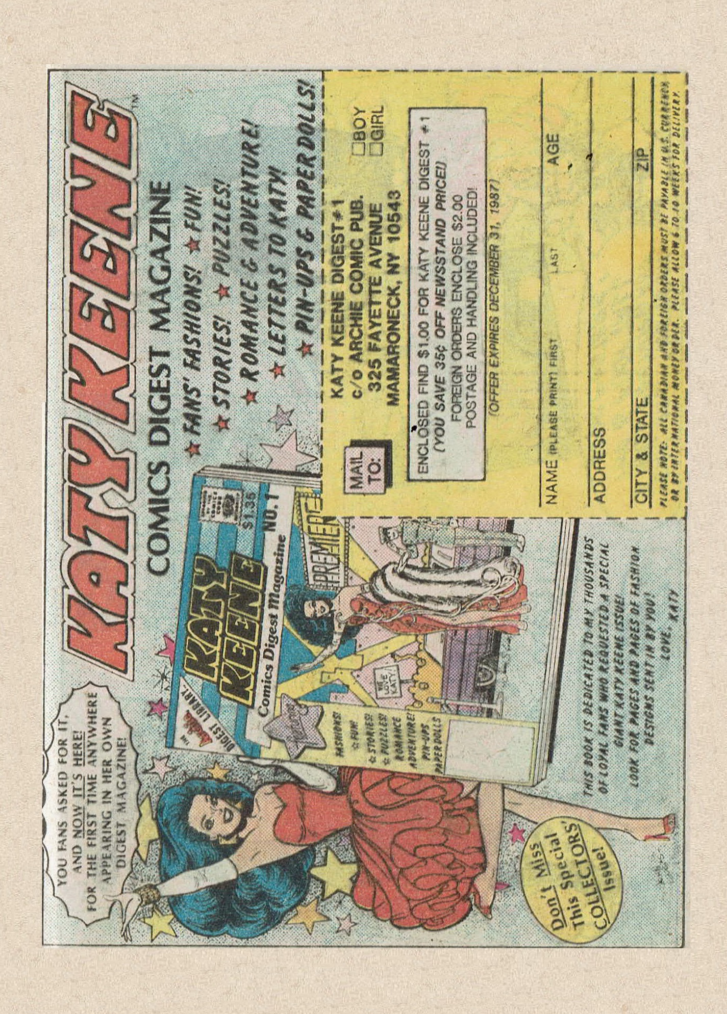 Read online Betty and Veronica Digest Magazine comic -  Issue #28 - 65