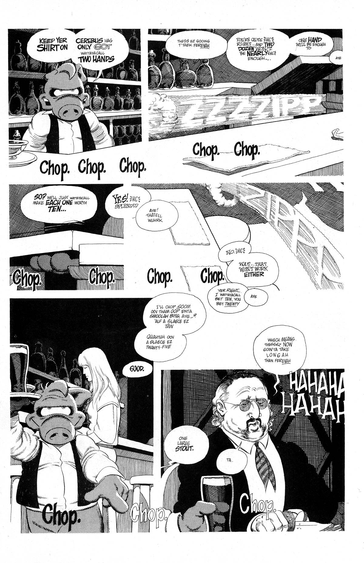 Read online Cerebus comic -  Issue #231 - 14