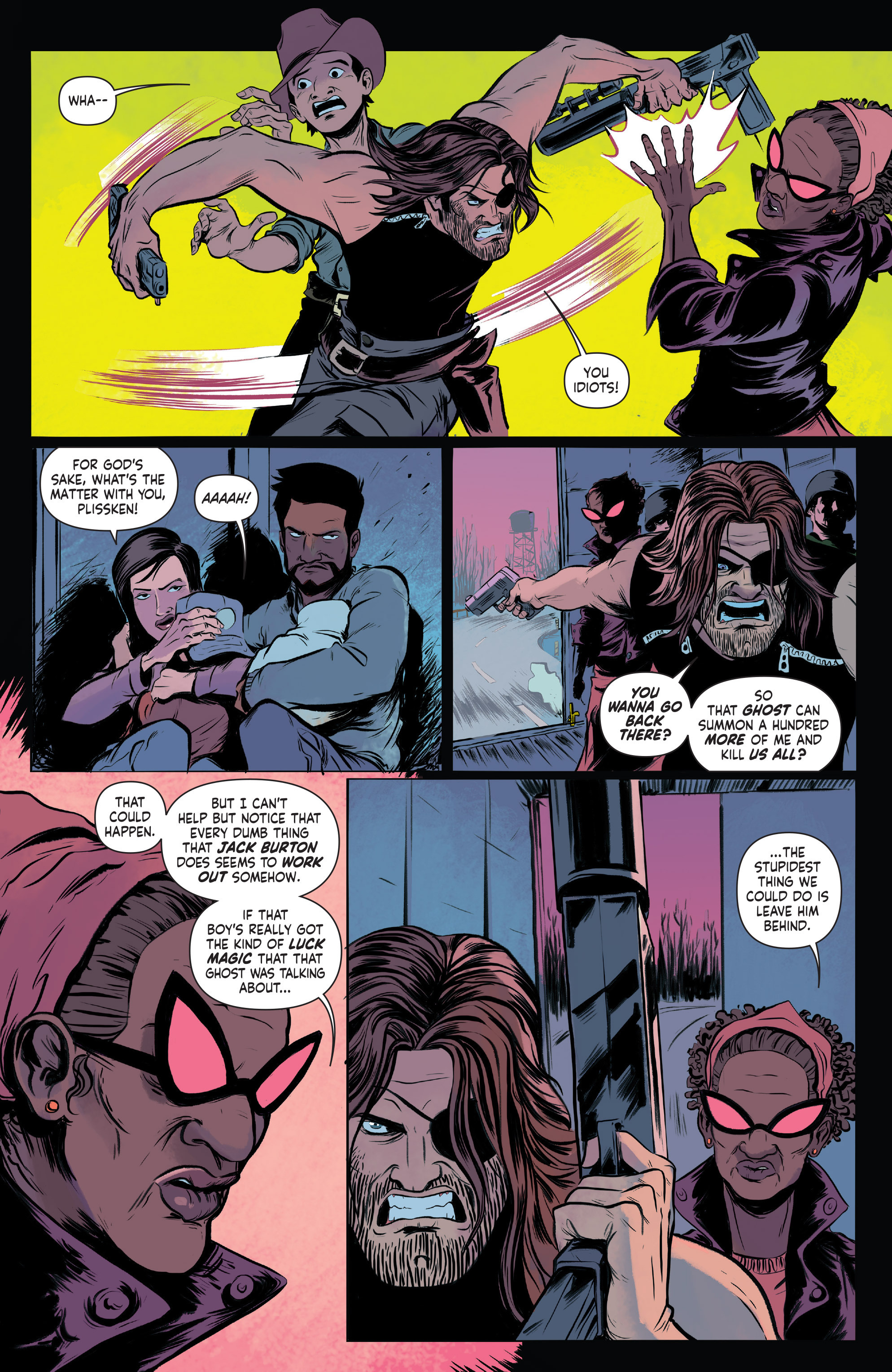 Read online Big Trouble in Little China/Escape From New York comic -  Issue #3 - 17