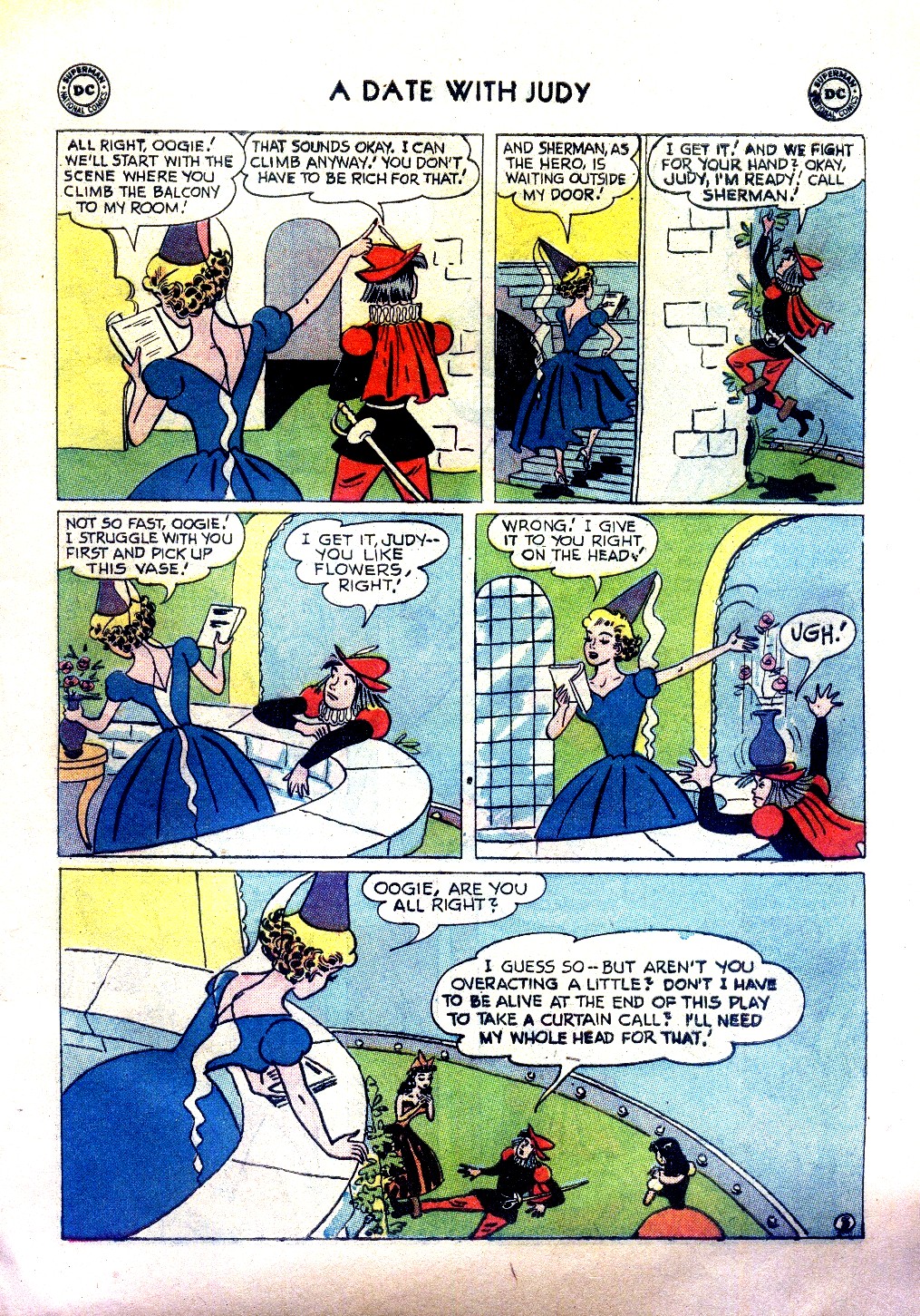 Read online A Date with Judy comic -  Issue #65 - 7