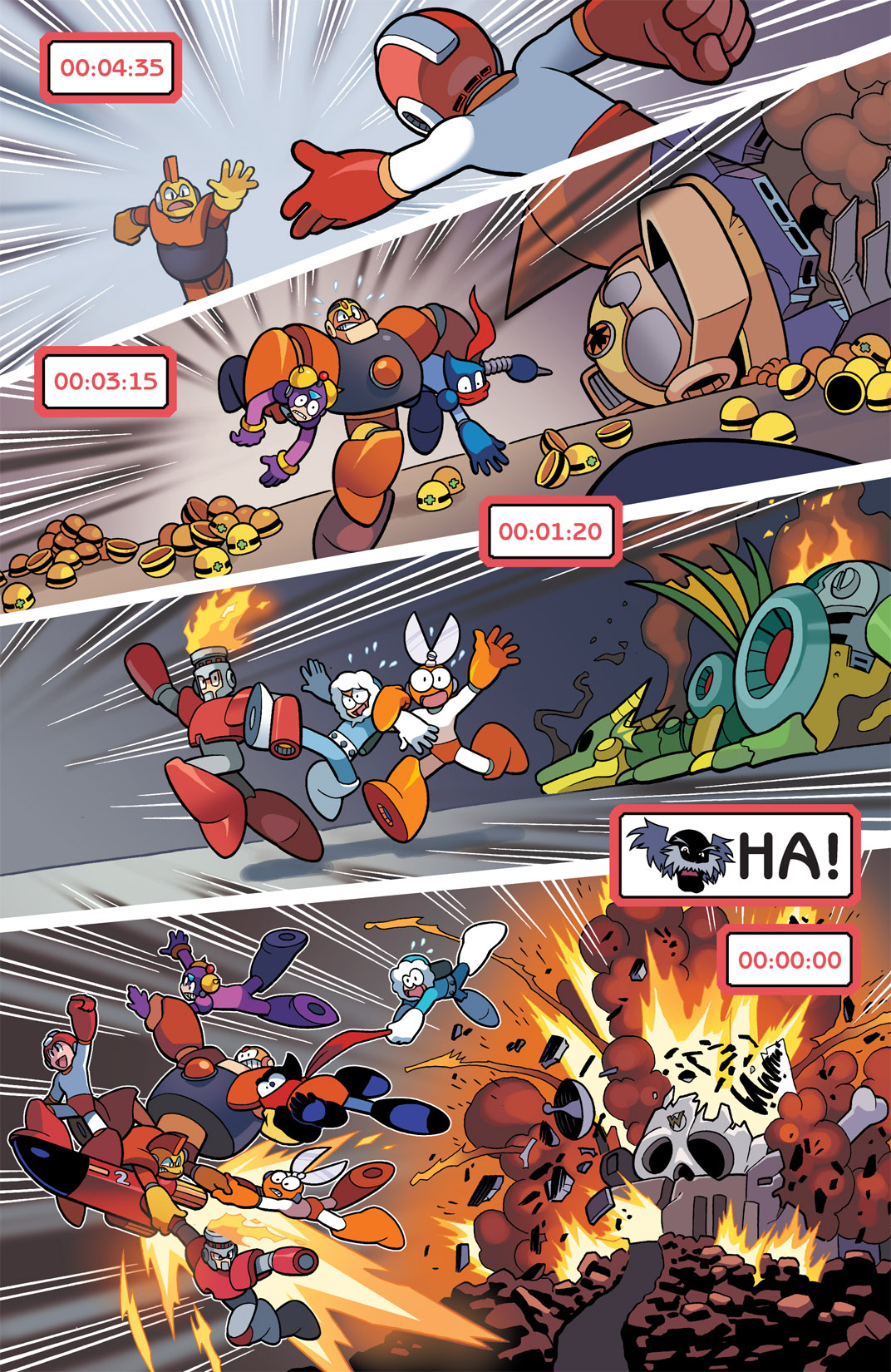 Read online Mega Man comic -  Issue # _TPB 3 - 96