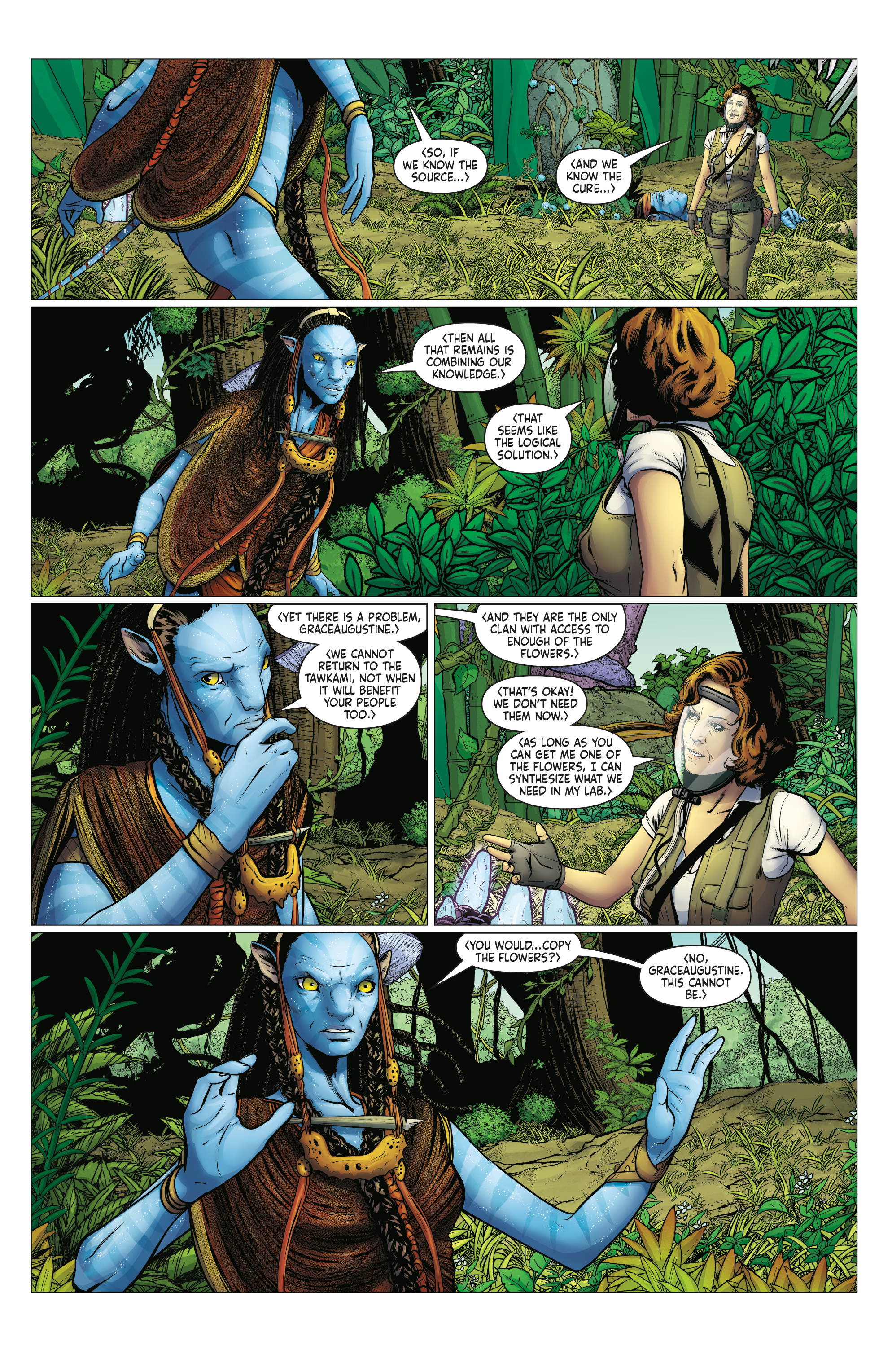 Read online Avatar: Adapt or Die comic -  Issue #6 - 16