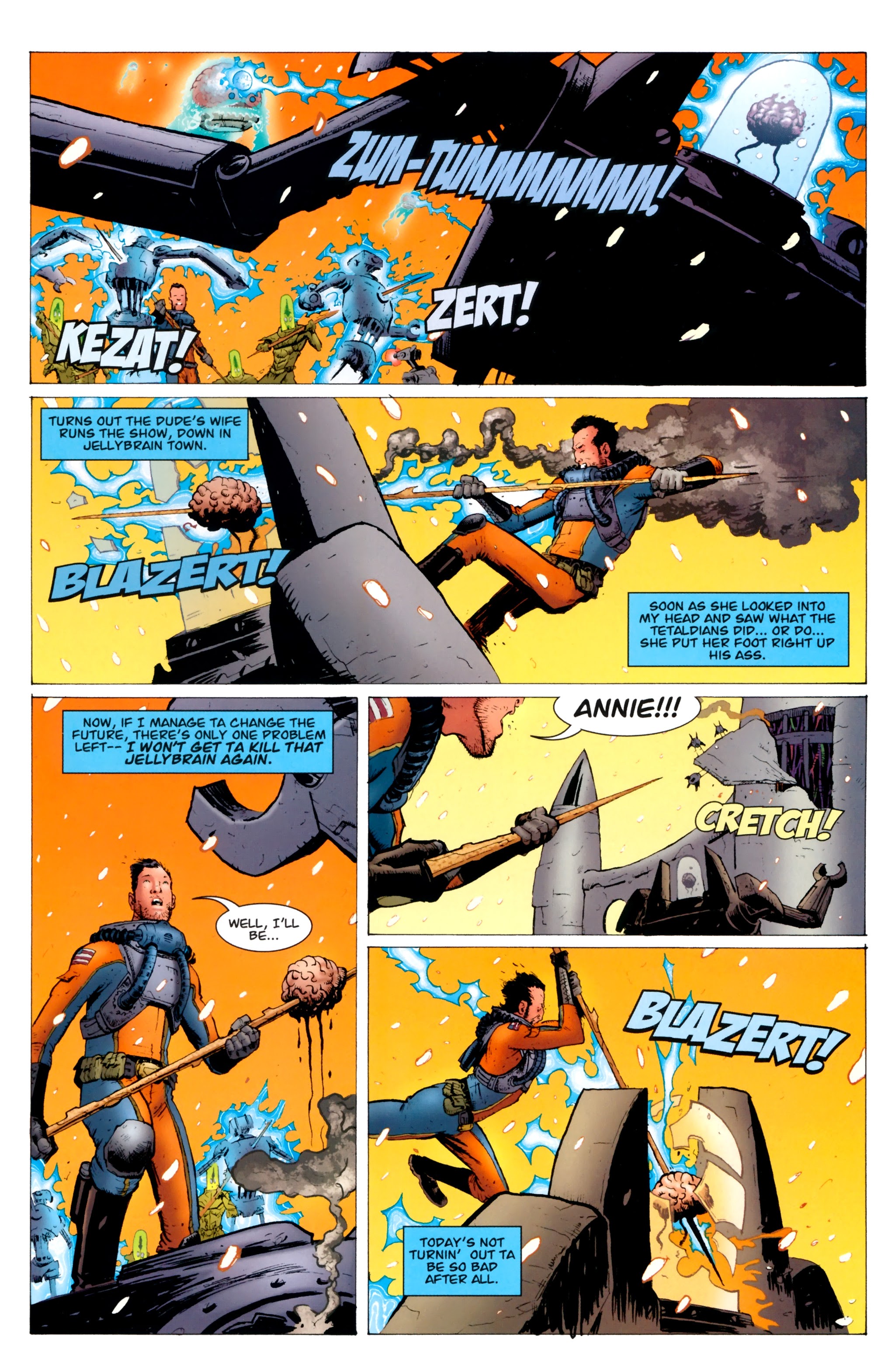 Read online Fear Agent comic -  Issue #6 - 9