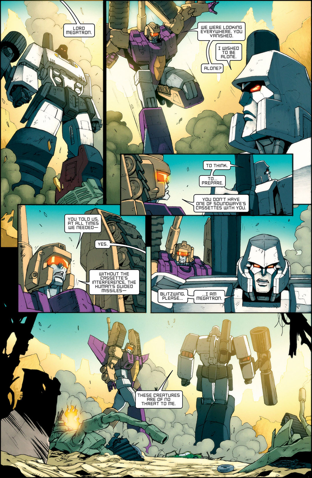 Read online The Transformers: All Hail Megatron comic -  Issue #6 - 23