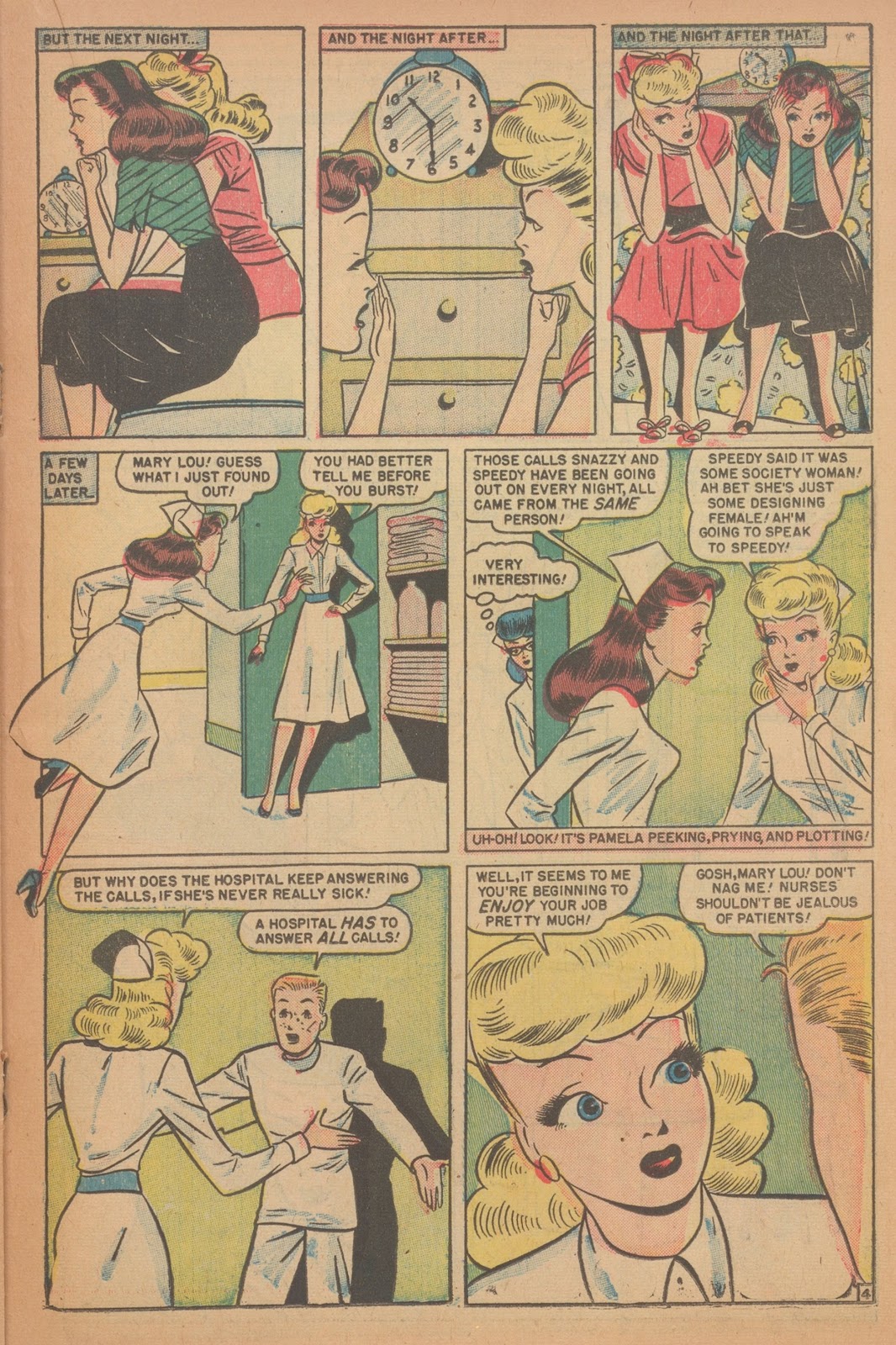 Read online Nellie The Nurse (1945) comic -  Issue #18 - 29