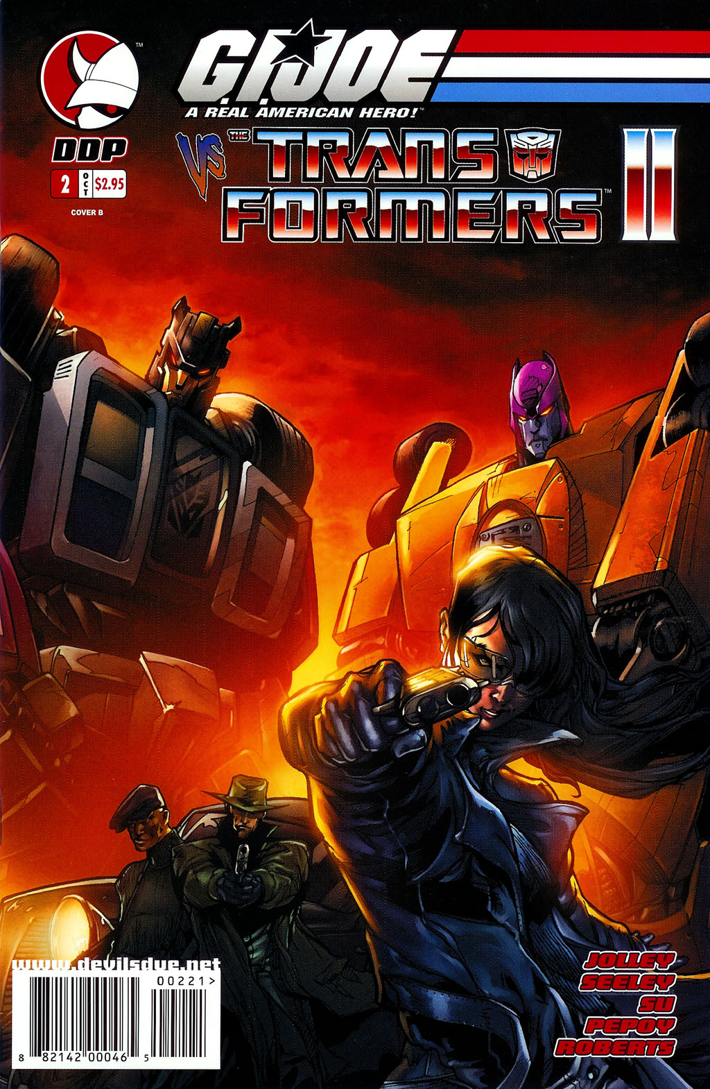 Read online G.I. Joe vs. The Transformers II comic -  Issue #2 - 2