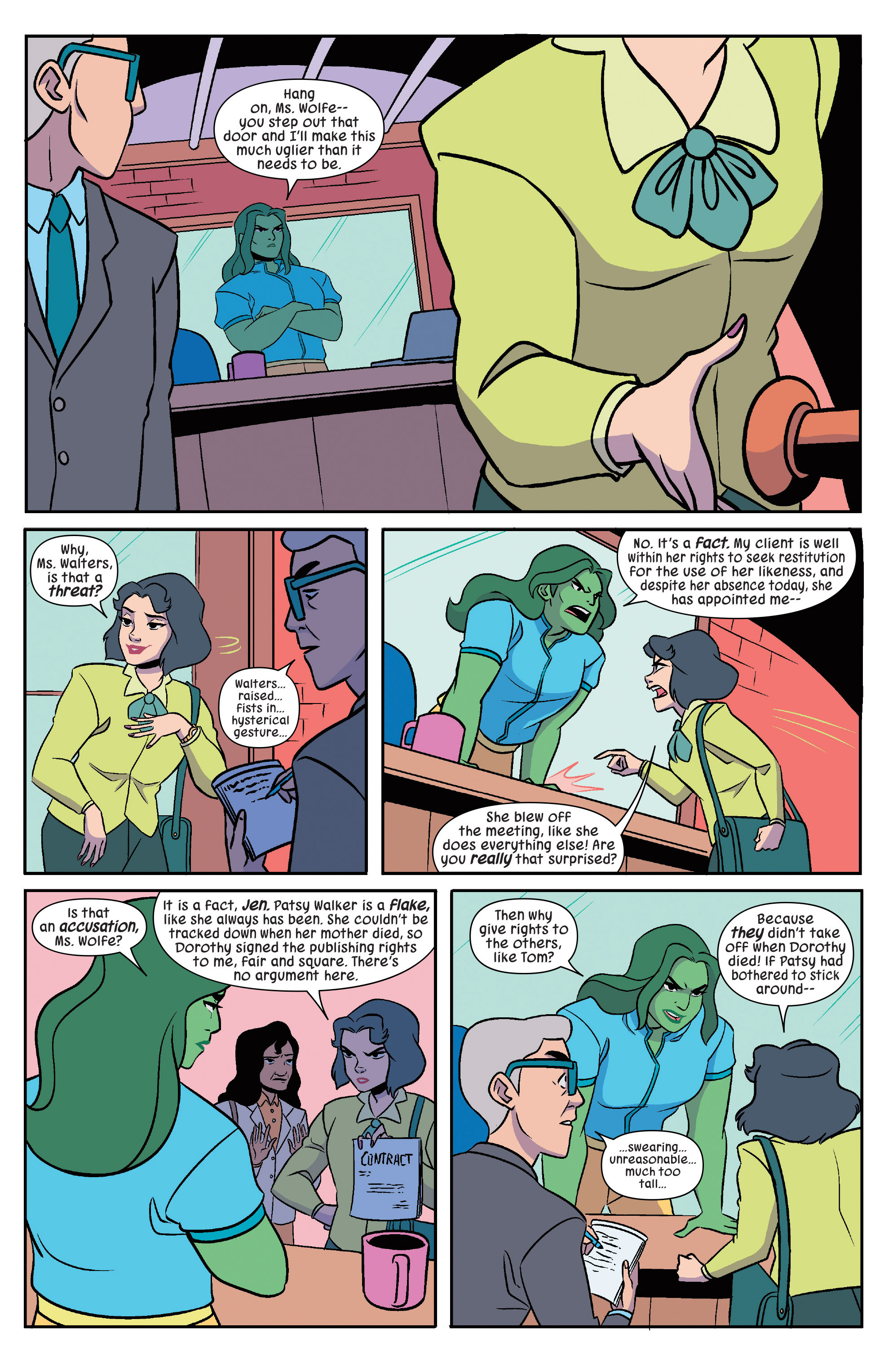 Read online Patsy Walker, A.K.A. Hellcat! comic -  Issue #5 - 6