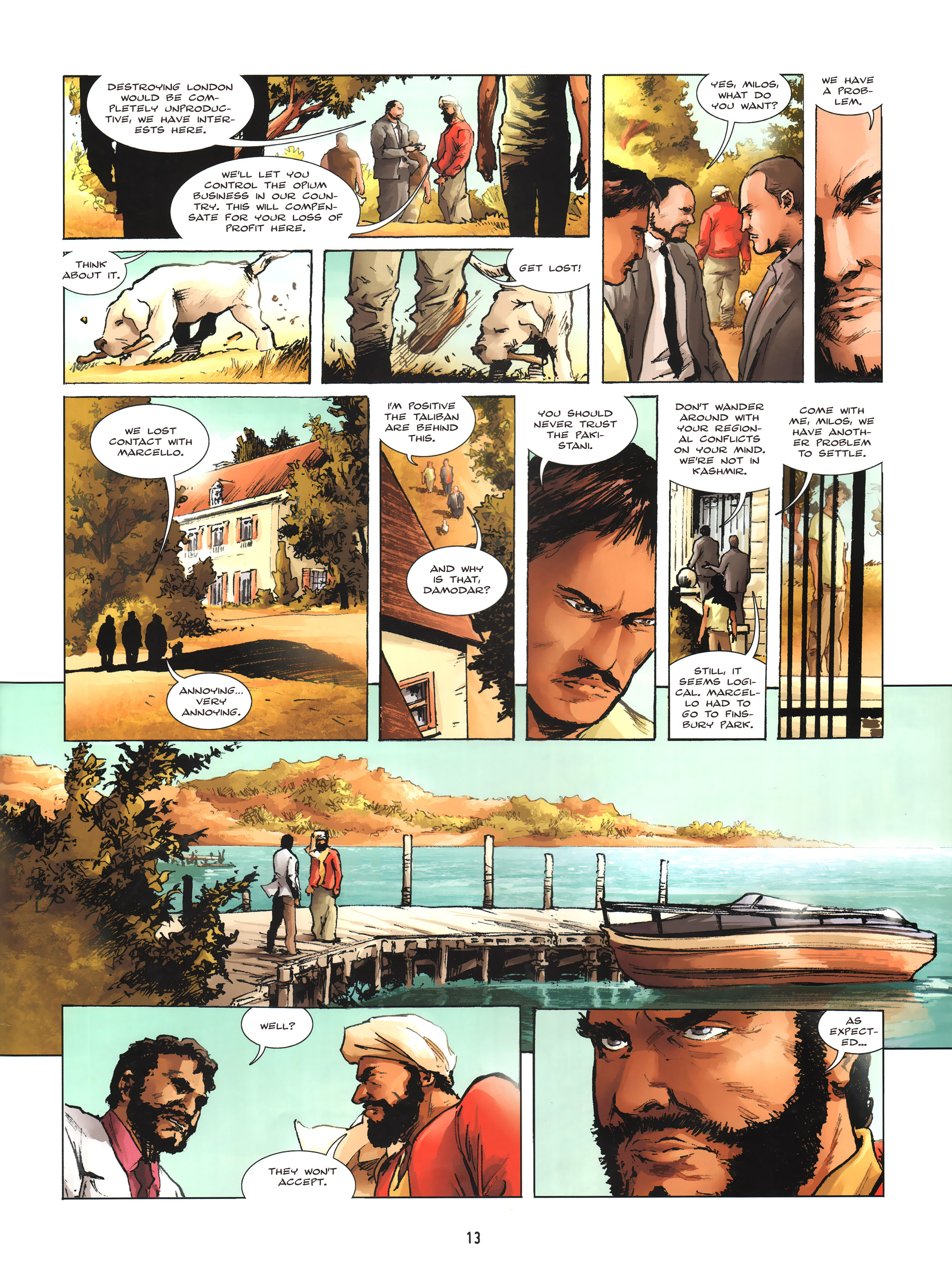 Read online Firewall comic -  Issue #2 - 14