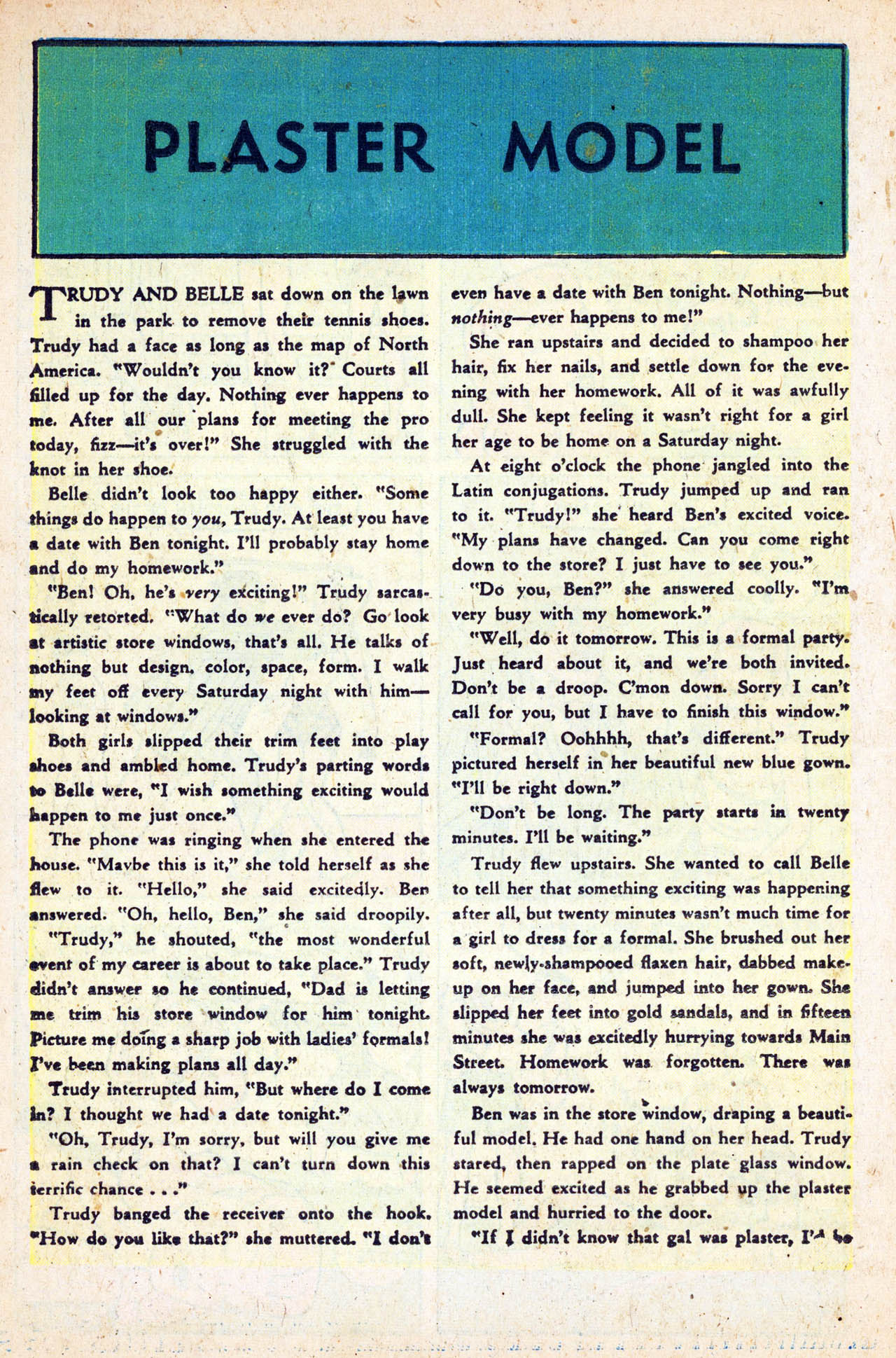 Read online Patsy Walker comic -  Issue #23 - 24