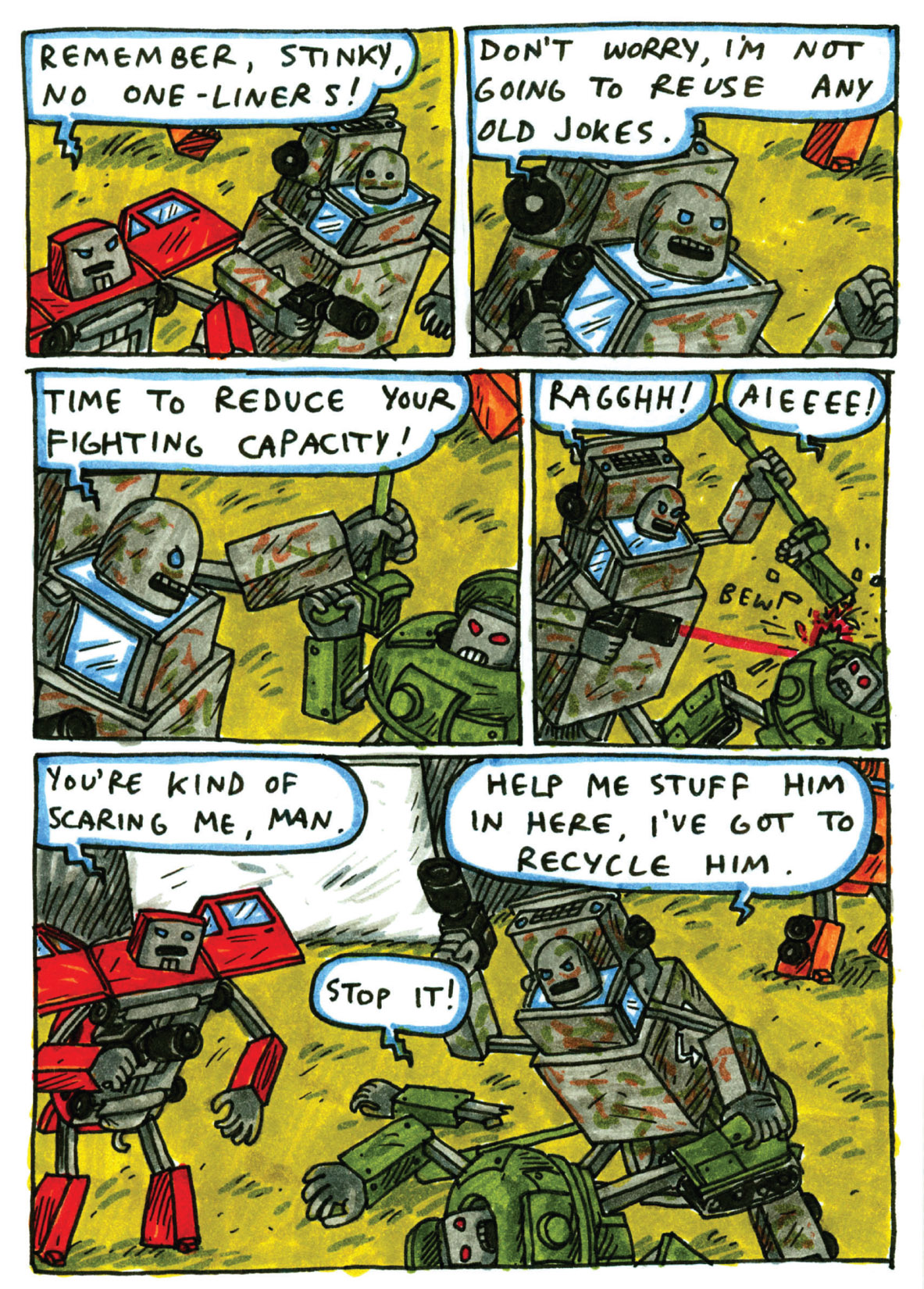 Read online Incredible Change-Bots comic -  Issue # TPB 2 - 124