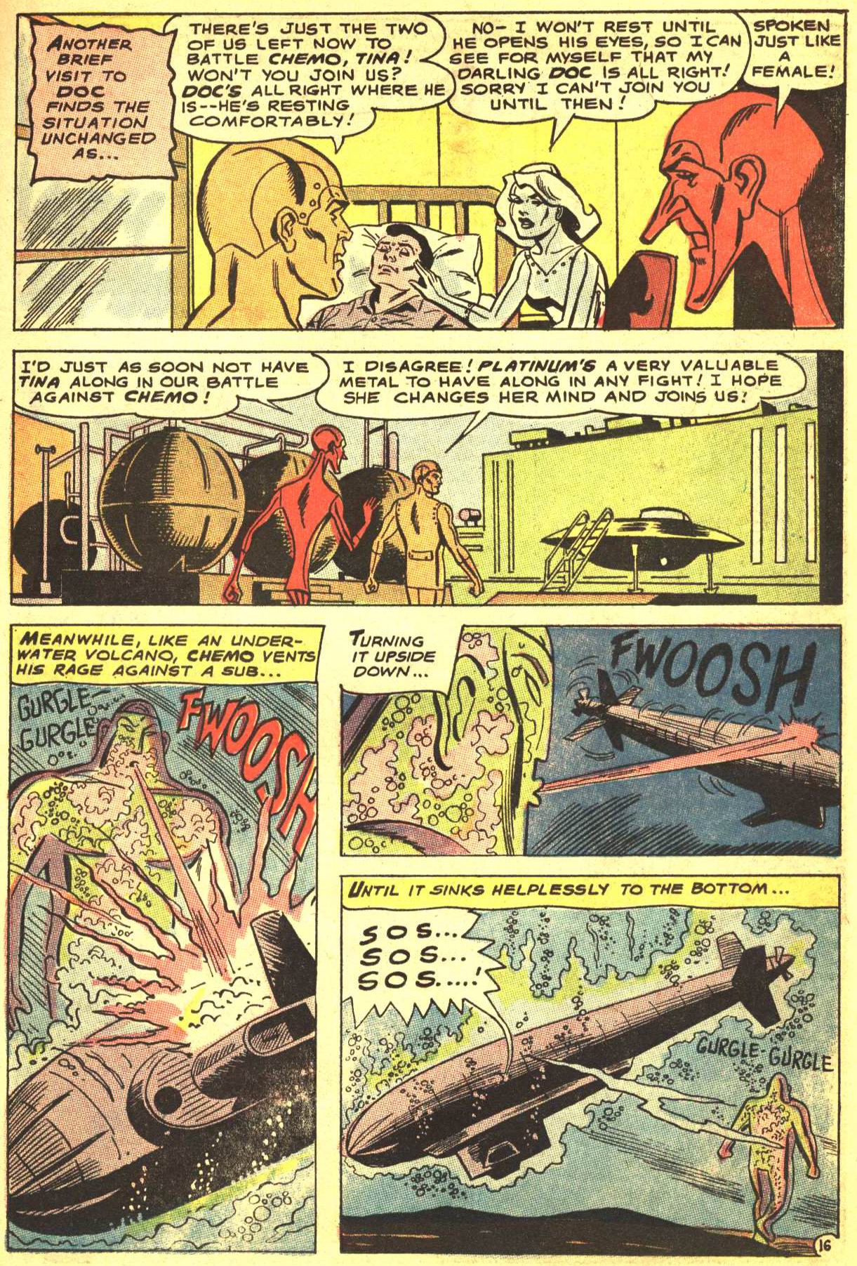 Read online Metal Men (1963) comic -  Issue #25 - 23