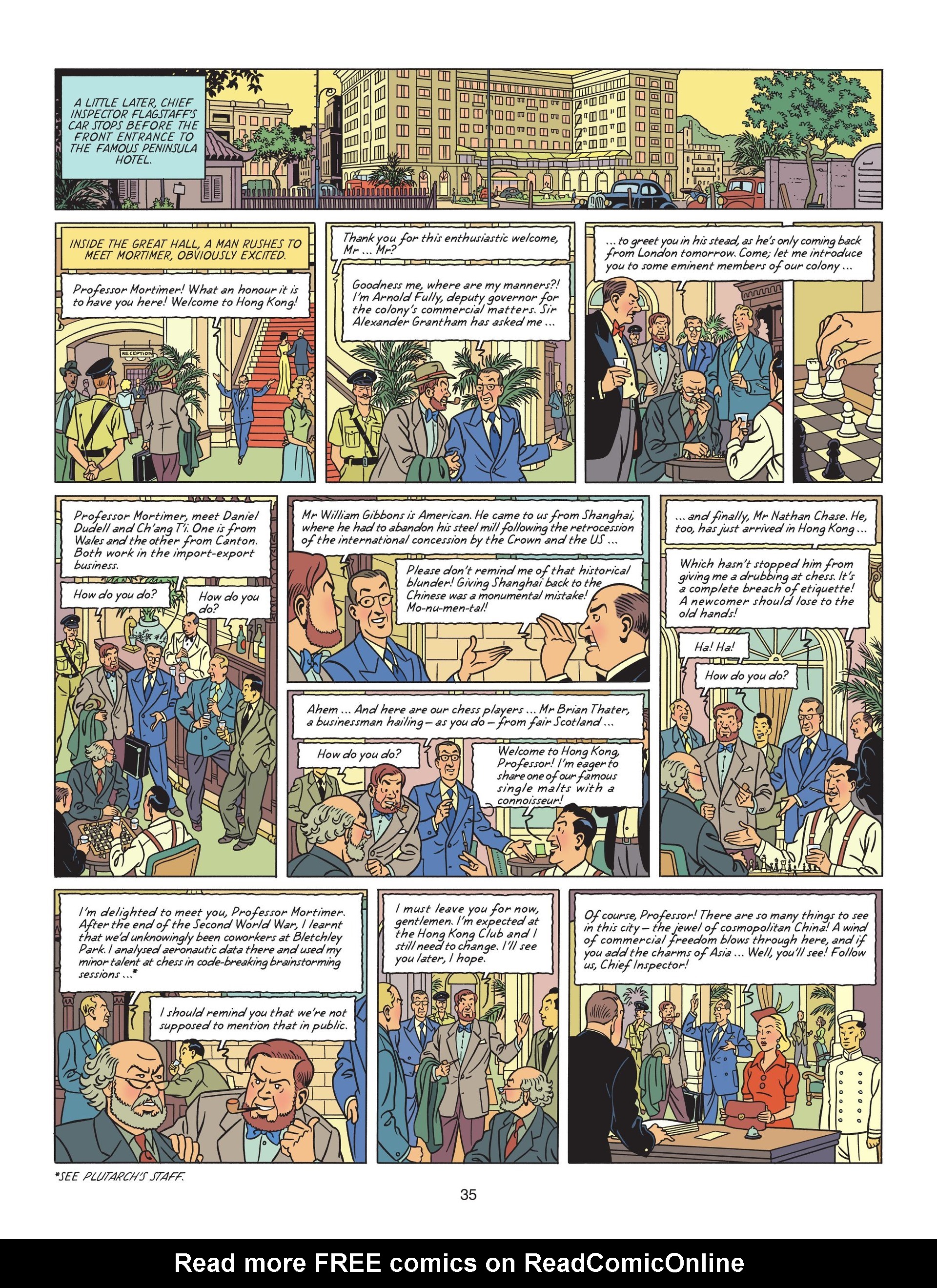Read online Blake & Mortimer comic -  Issue #25 - 37