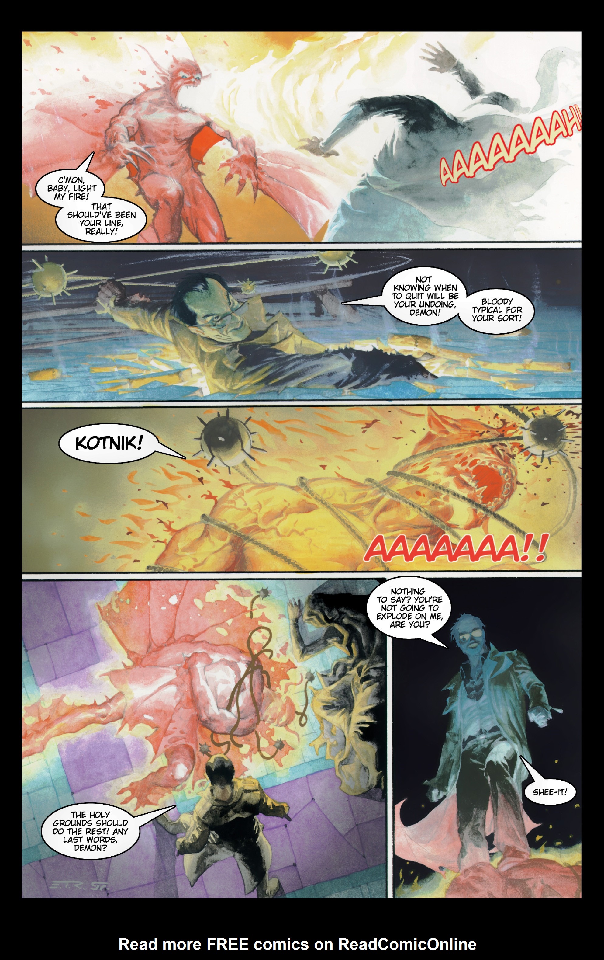 Read online Warrior Nun: Dora comic -  Issue #1 - 45