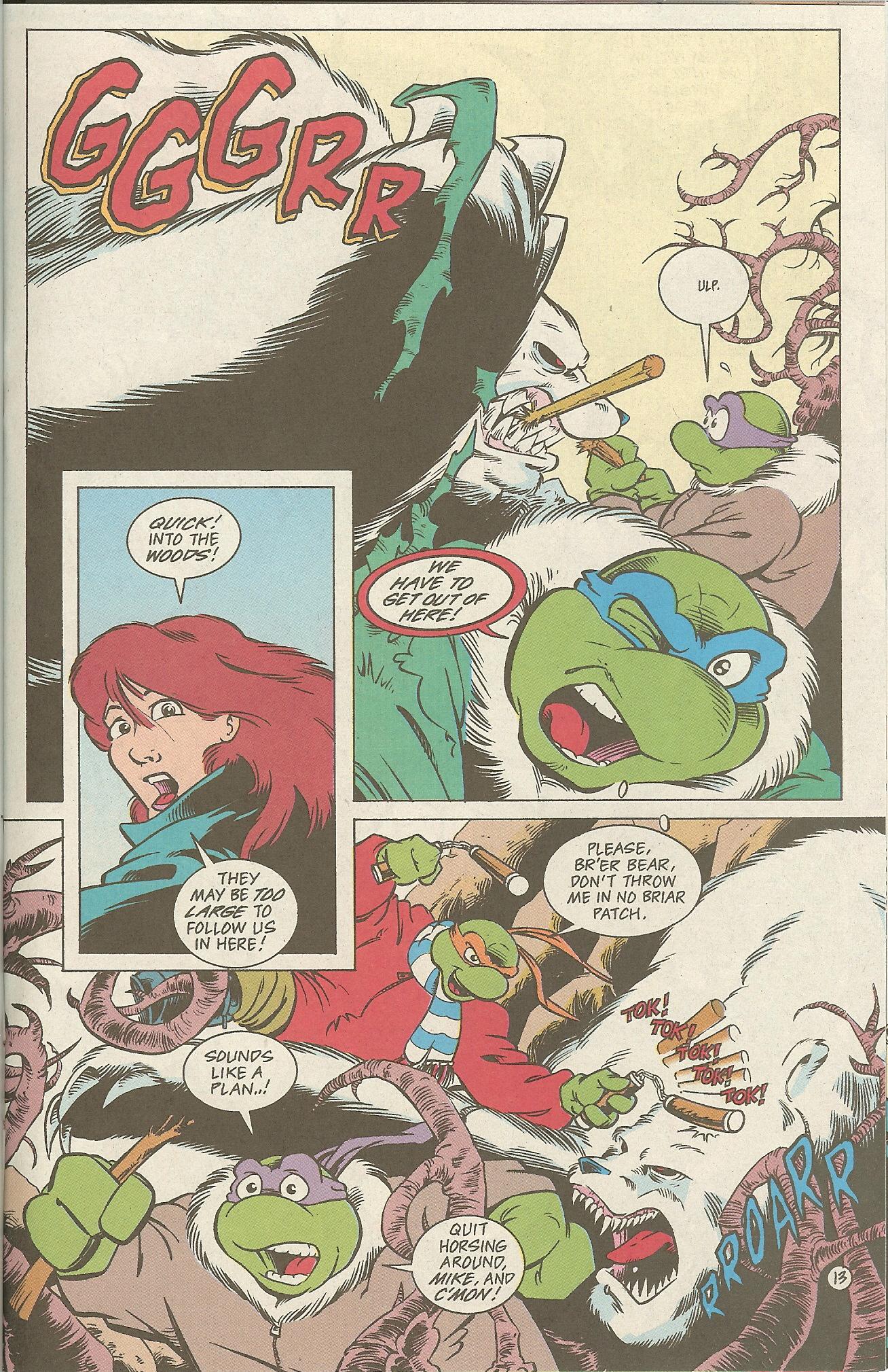 Read online Teenage Mutant Ninja Turtles Adventures (1989) comic -  Issue #70 - 14