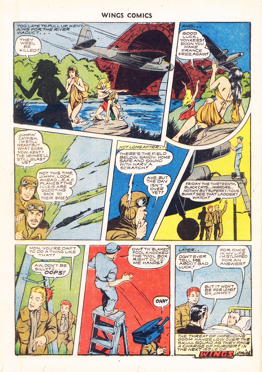 Read online Wings Comics comic -  Issue #37 - 40