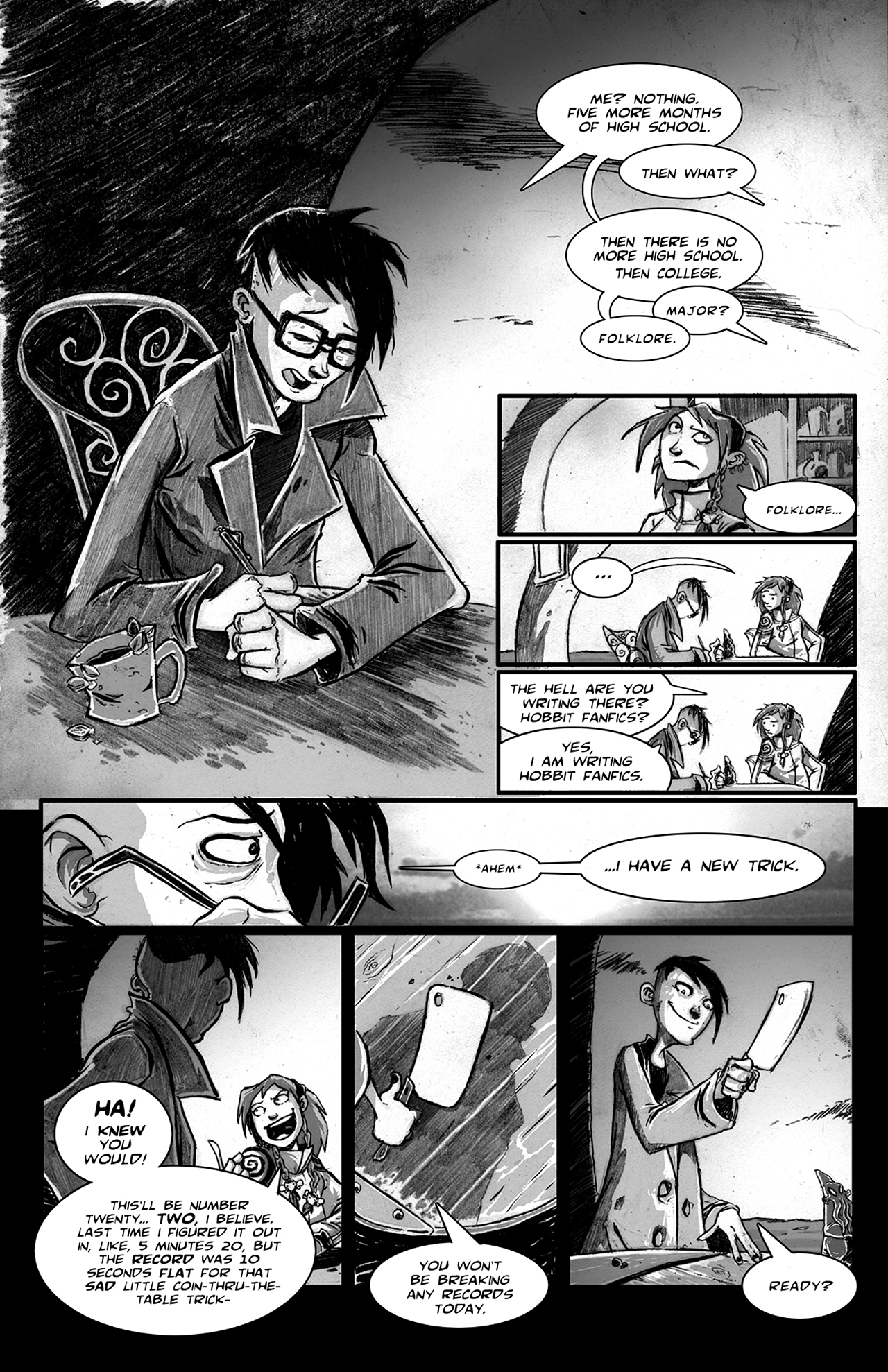 Read online Eldritch! comic -  Issue #1 - 6