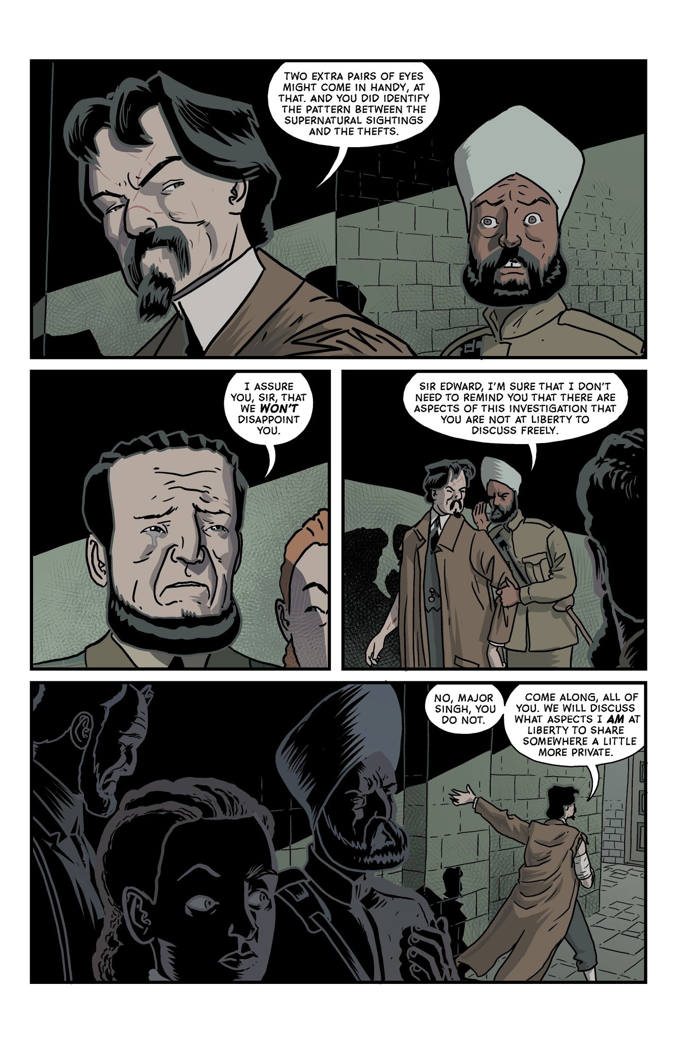 Read online Witchfinder: The Gates of Heaven comic -  Issue #4 - 13