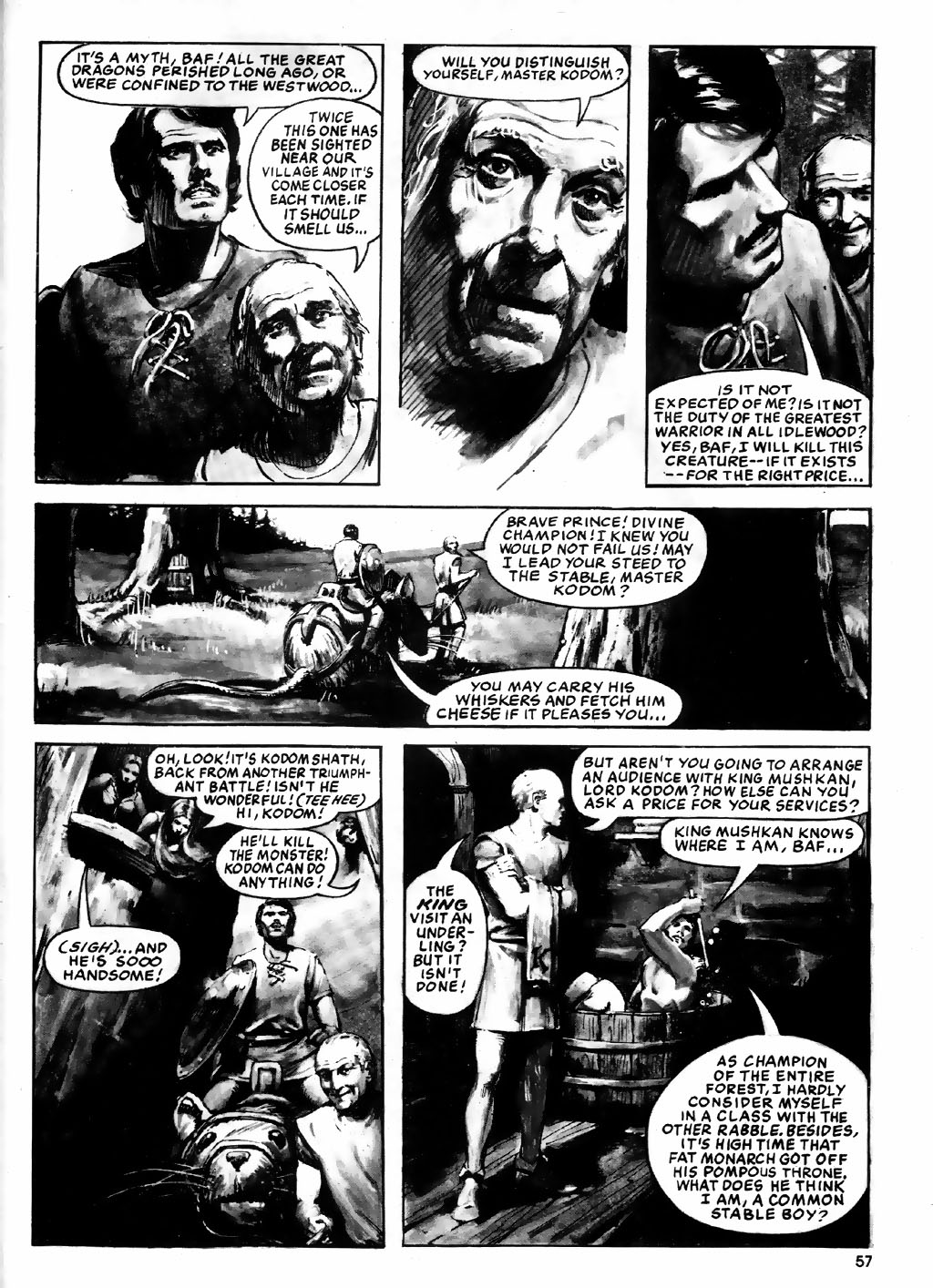 Read online The Savage Sword Of Conan comic -  Issue #82 - 50