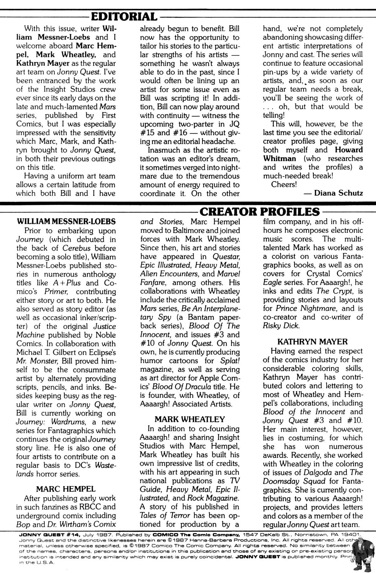 Read online Jonny Quest comic -  Issue #14 - 3