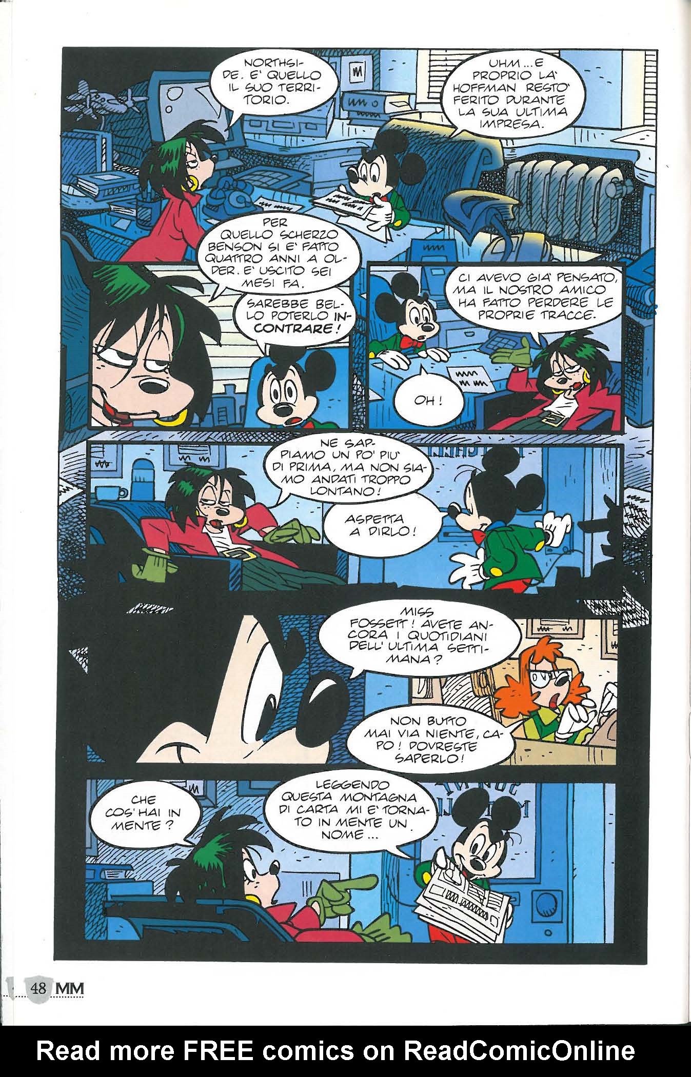 Read online Mickey Mouse Mystery Magazine comic -  Issue #11 - 46