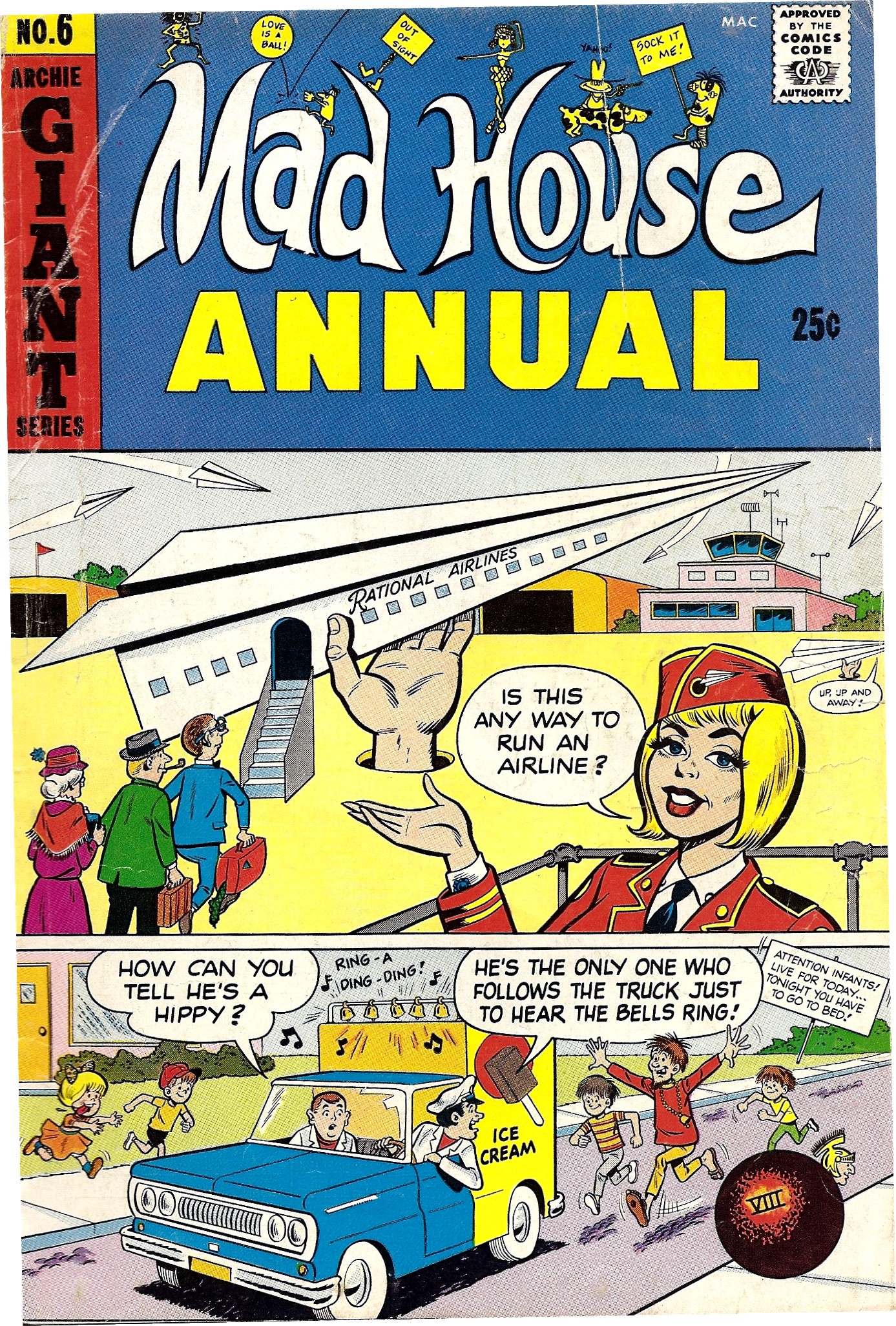 Read online Archie's Madhouse comic -  Issue # _Annual 6 - 1