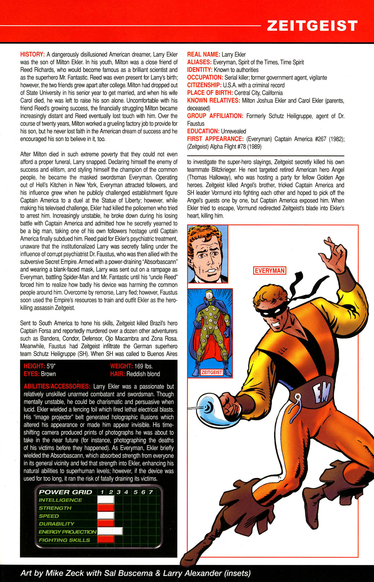 Read online All-New Official Handbook of the Marvel Universe A to Z comic -  Issue #12 - 57