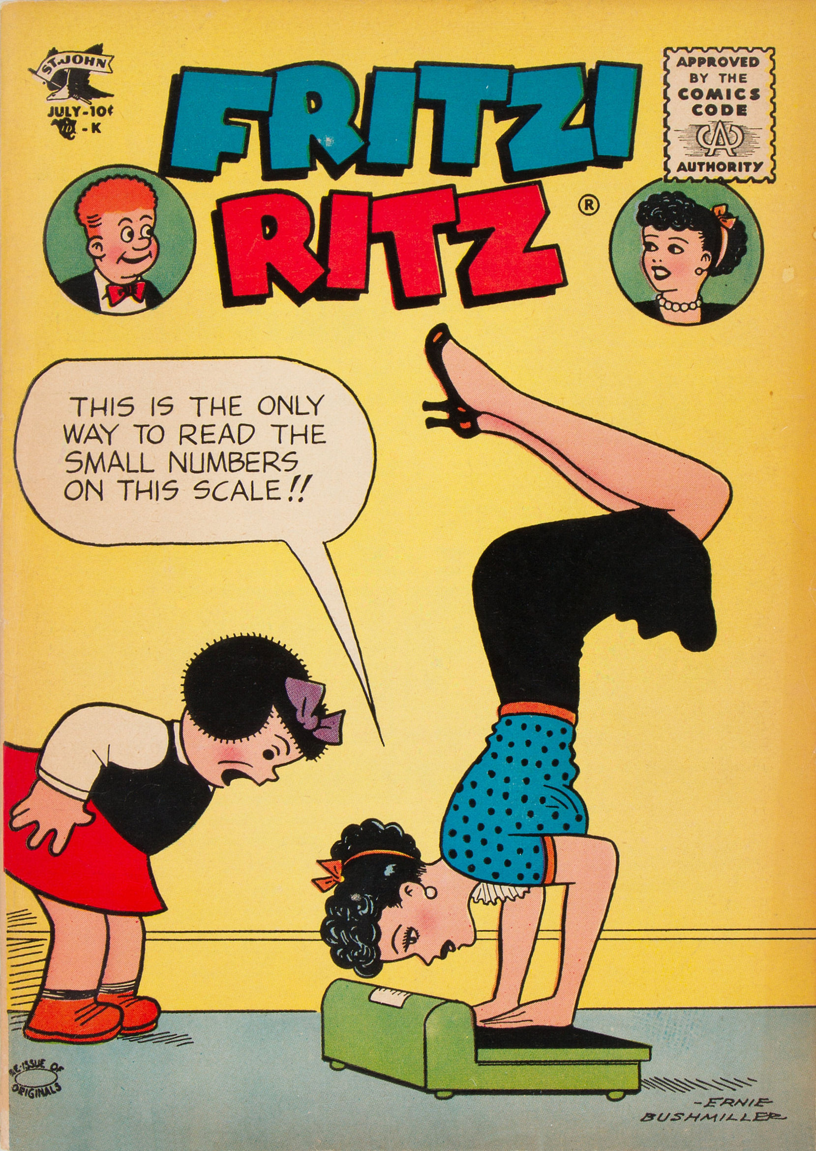 Read online Fritzi Ritz (1953) comic -  Issue #55 - 1