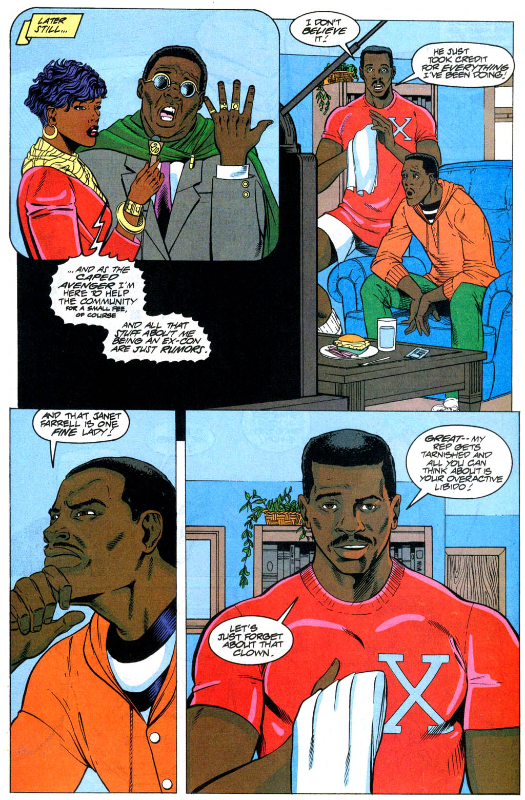 Read online Meteor Man The Movie comic -  Issue # Full - 35