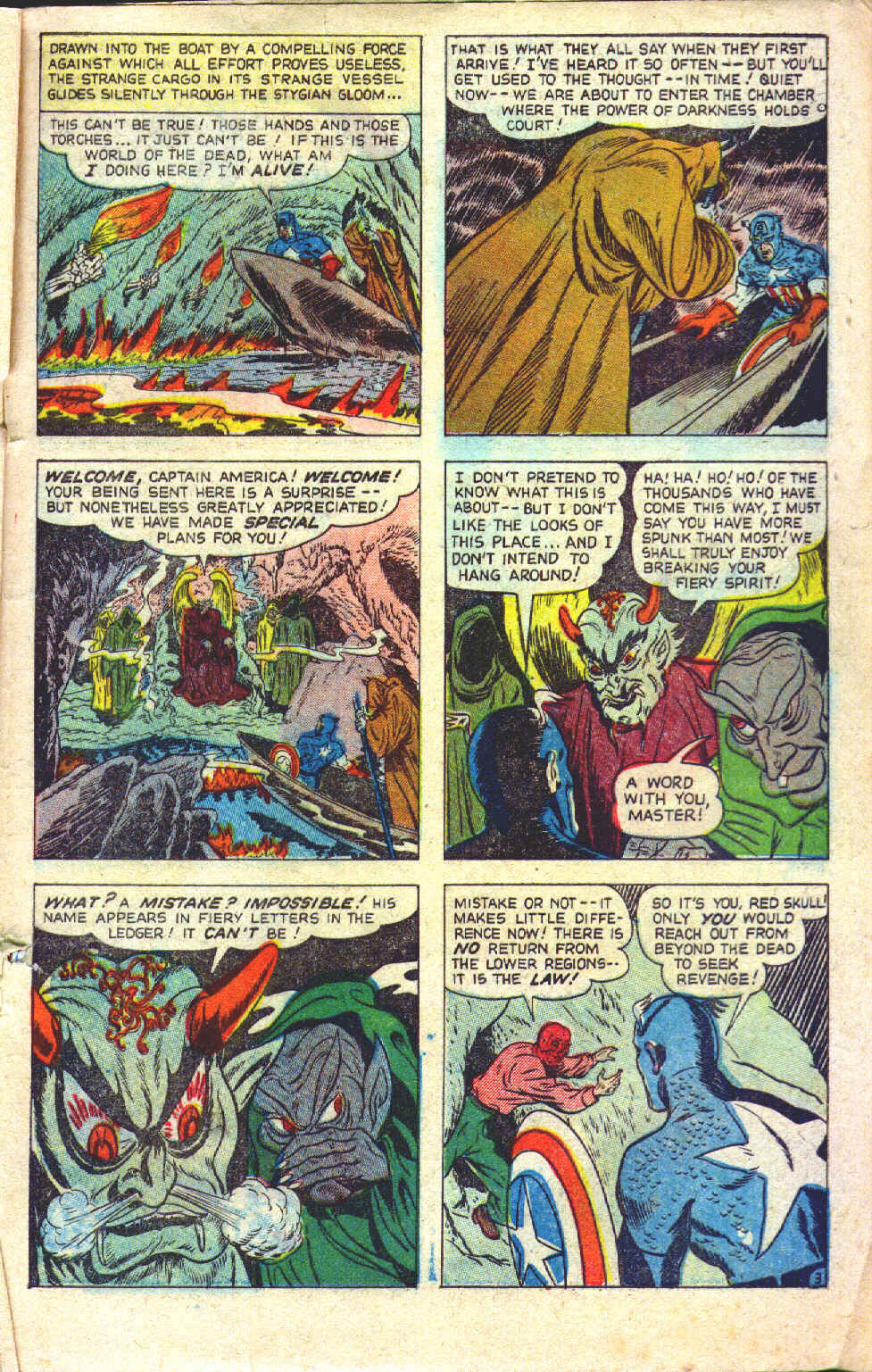 Read online Captain America Comics comic -  Issue #74 - 4