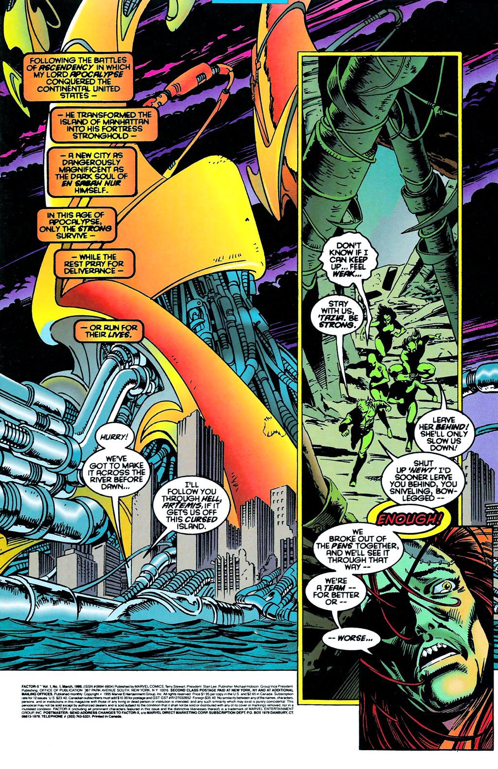 Read online Factor-X comic -  Issue #1 - 2