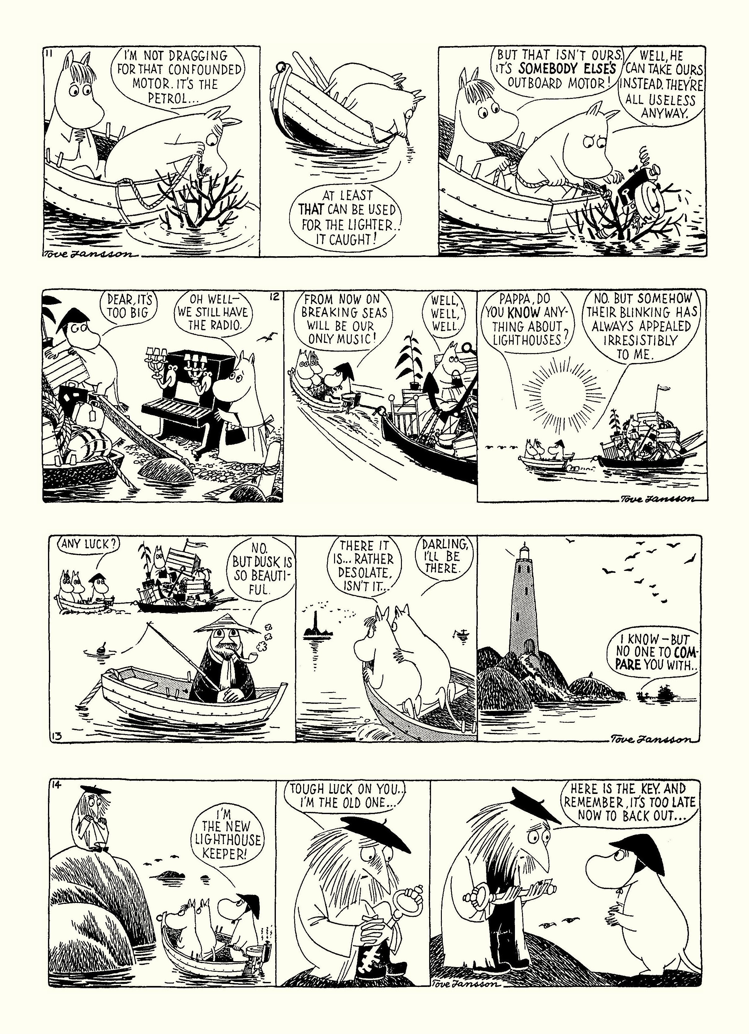 Read online Moomin: The Complete Tove Jansson Comic Strip comic -  Issue # TPB 3 - 58