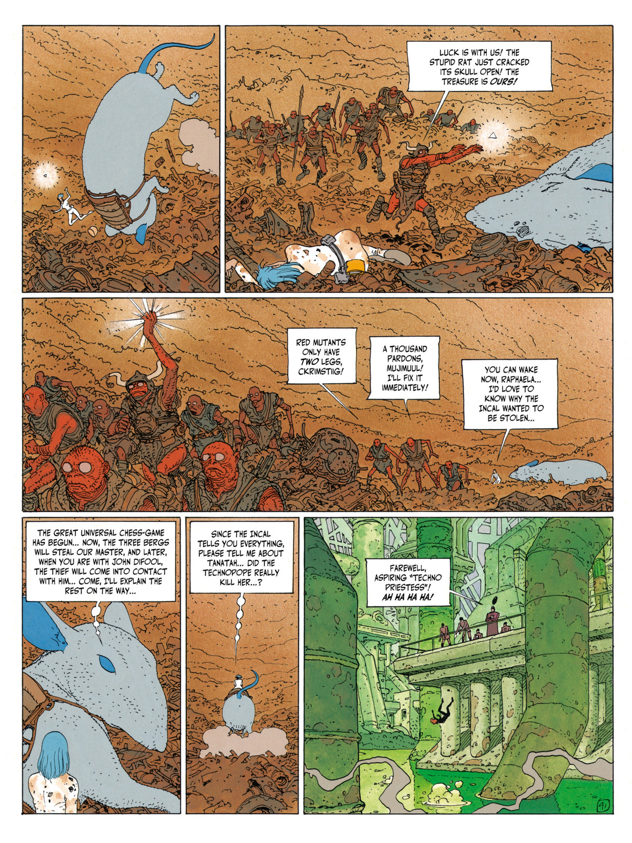 Read online Before the Incal comic -  Issue #6 - 44