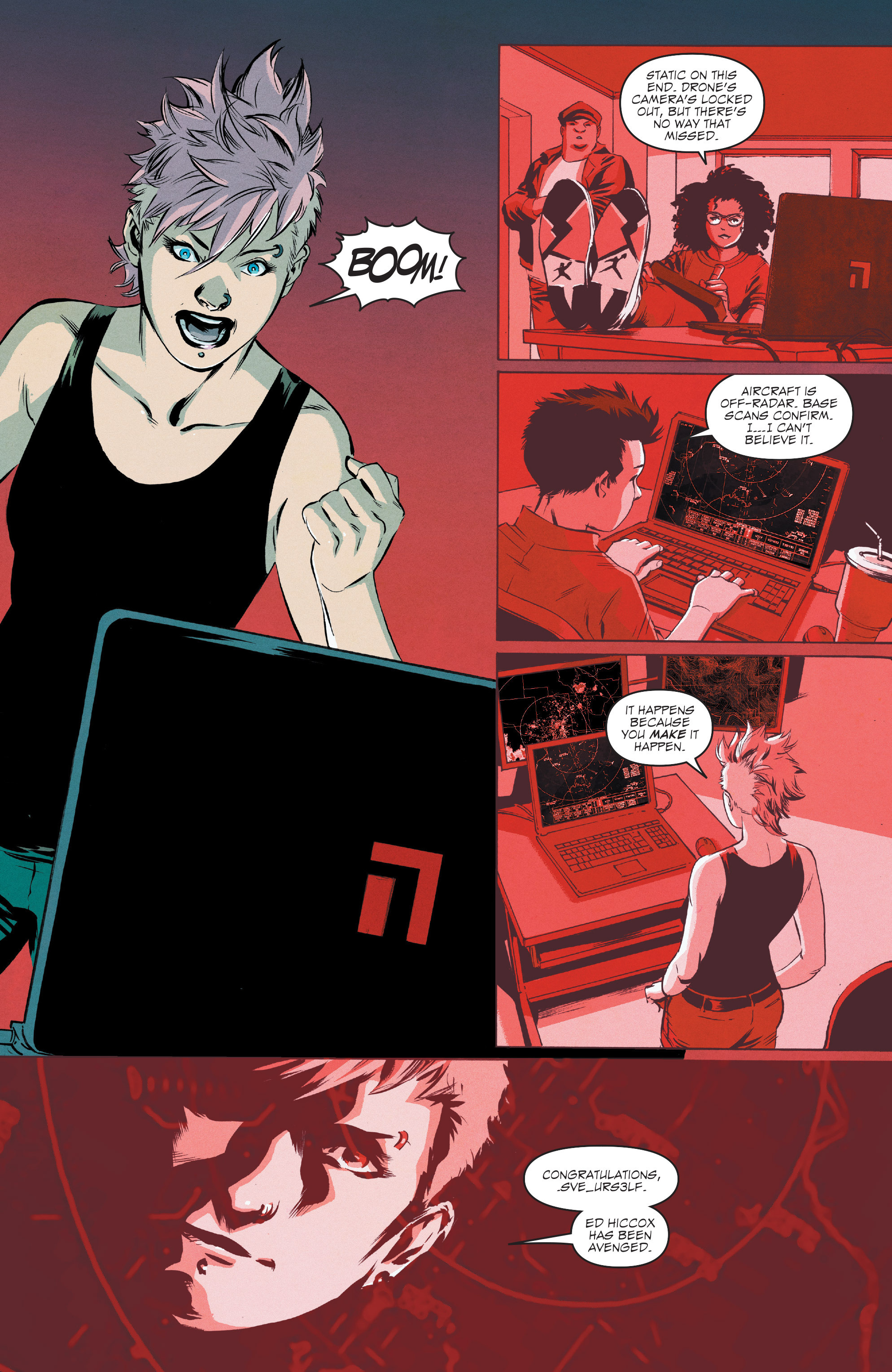 Read online Hacktivist Volume 2 comic -  Issue #3 - 19