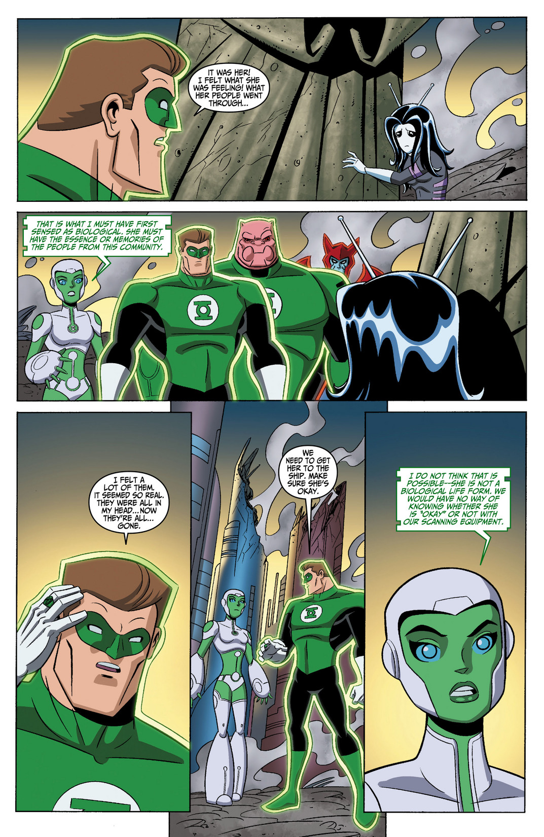 Read online Green Lantern: The Animated Series comic -  Issue #6 - 11