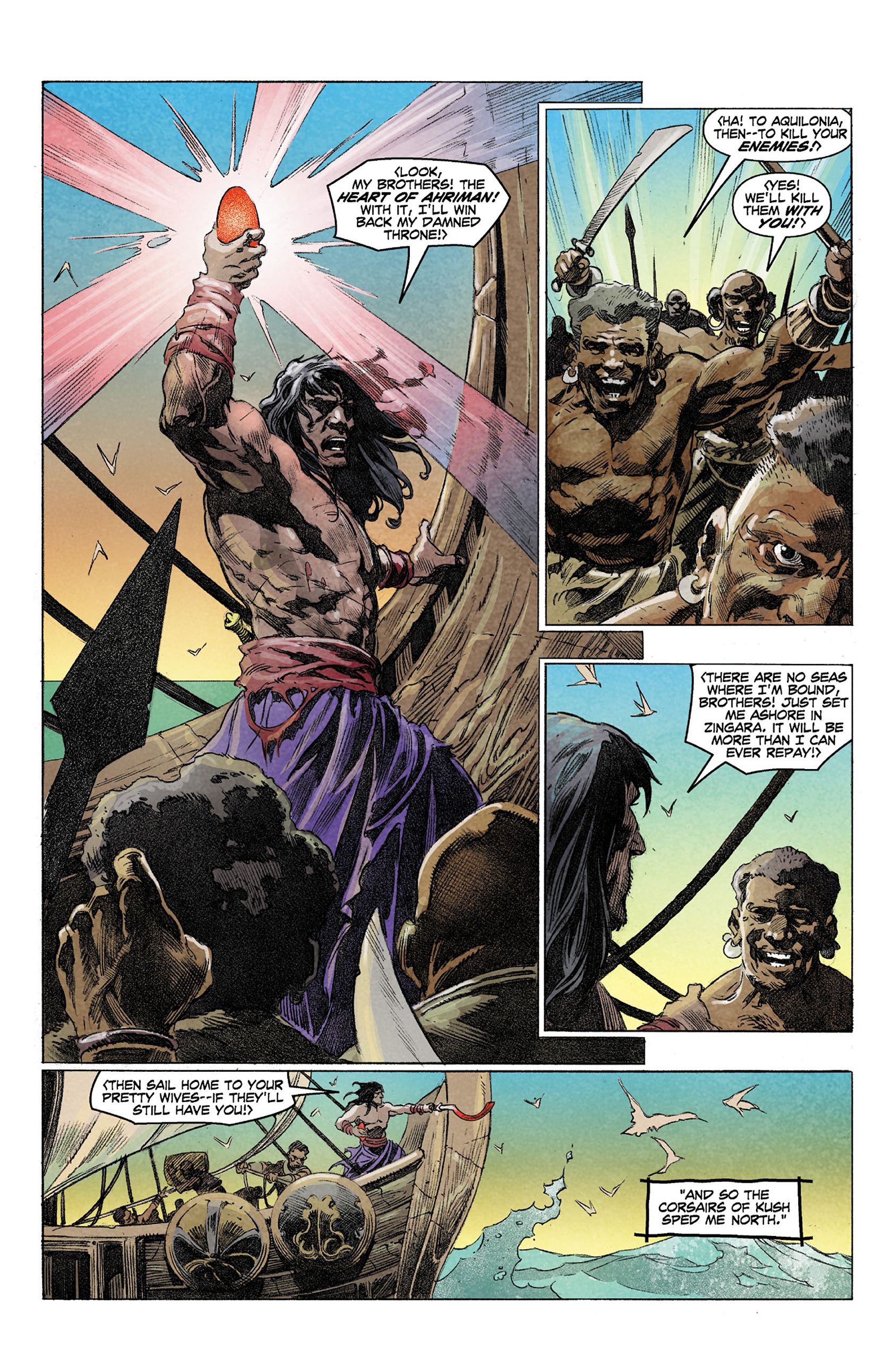 Read online King Conan: The Conqueror comic -  Issue #5 - 8