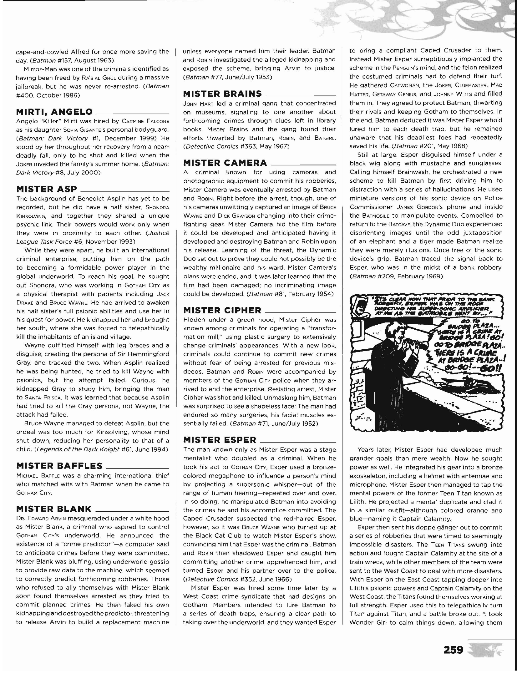 Read online The Essential Batman Encyclopedia comic -  Issue # TPB (Part 3) - 71