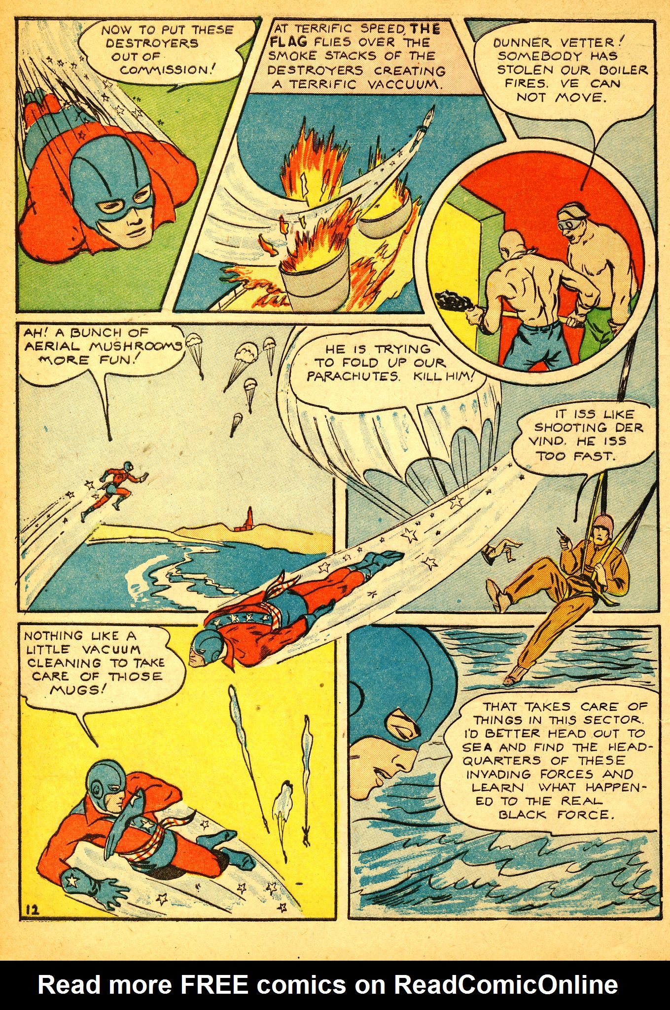 Read online Our Flag Comics comic -  Issue #2 - 13