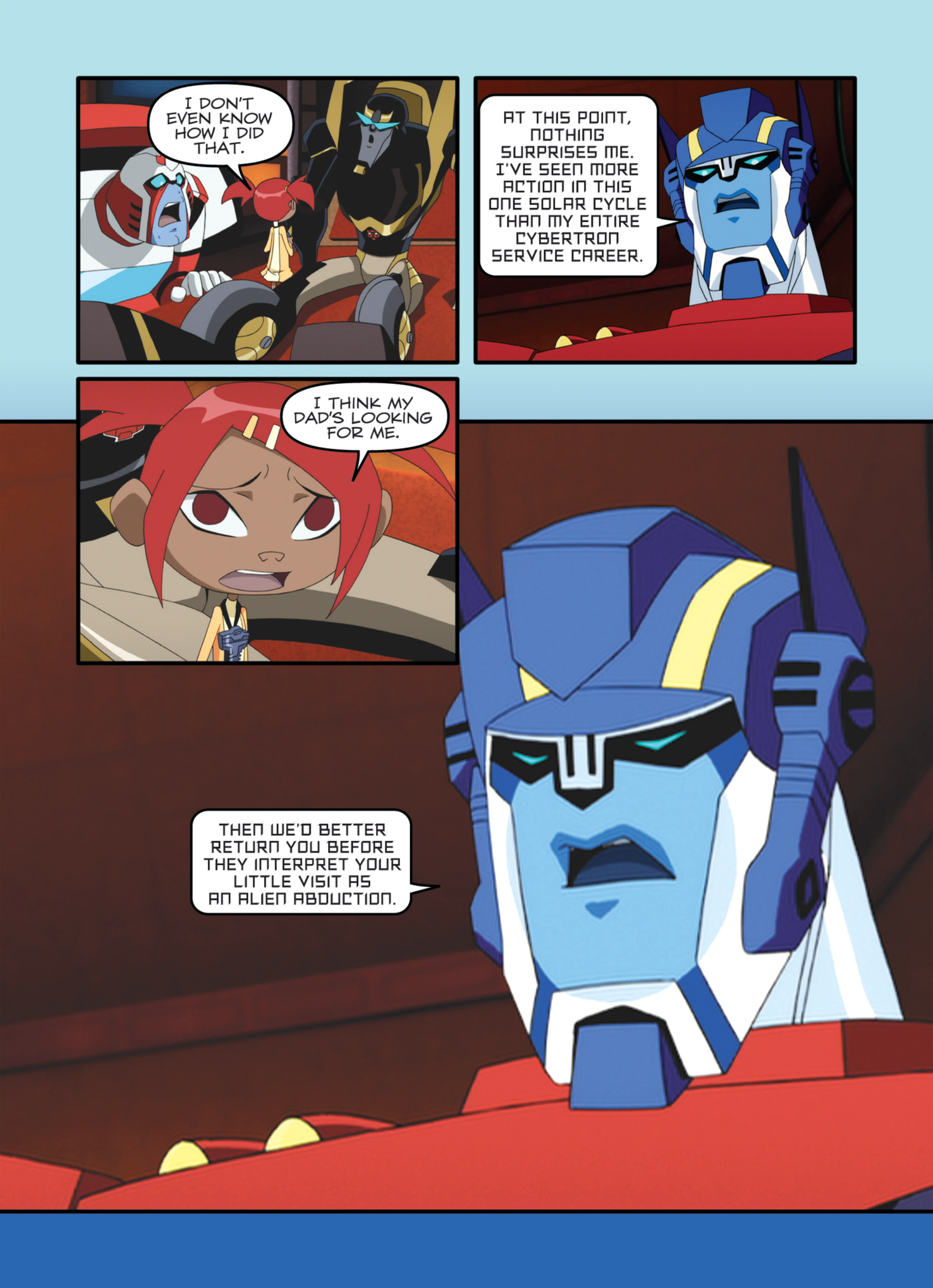 Read online Transformers Animated comic -  Issue #1 - 78